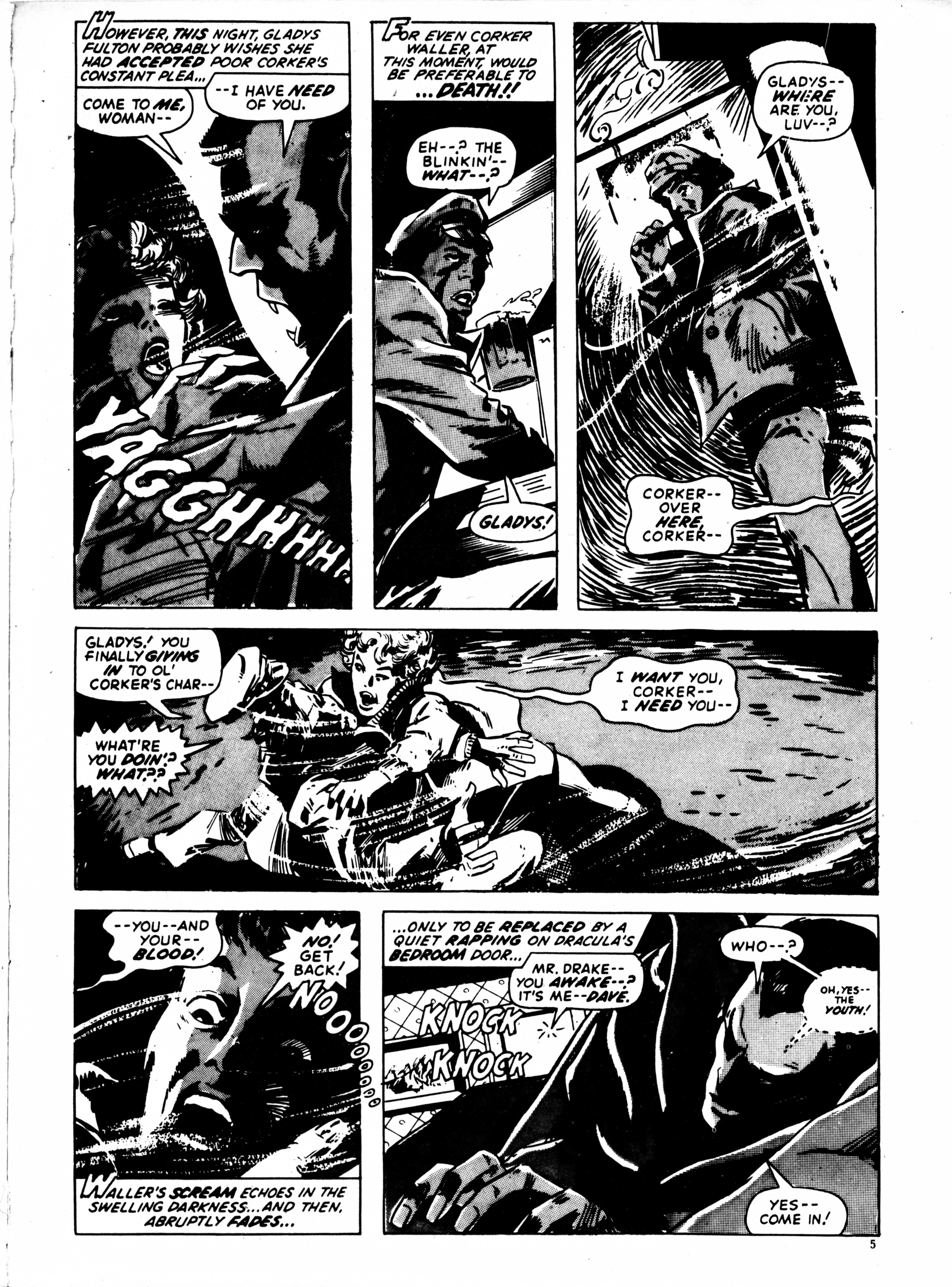 Read online Dracula Lives (1974) comic -  Issue #19 - 5