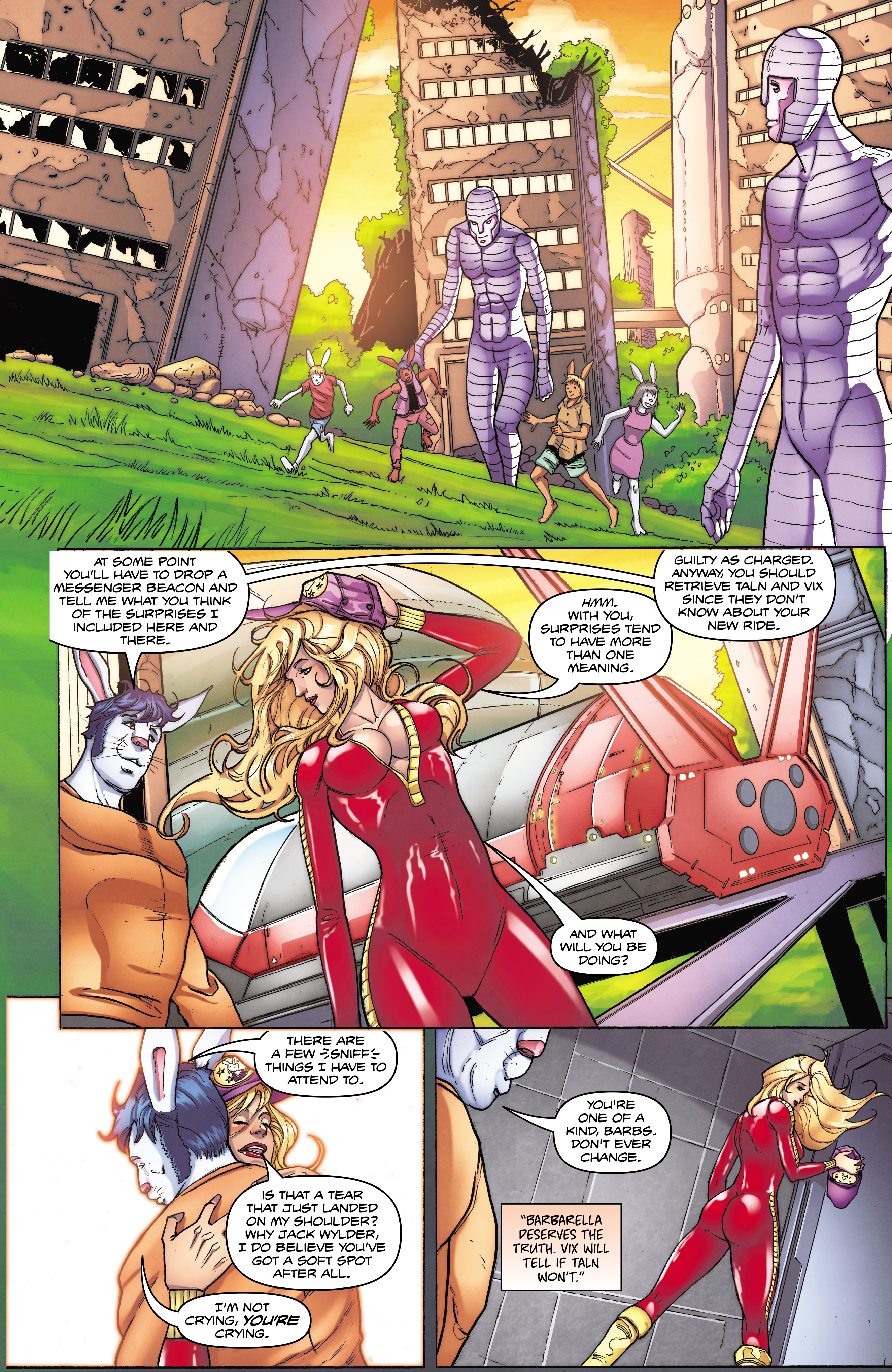 Read online Barbarella: The Center Cannot Hold comic -  Issue #5 - 21