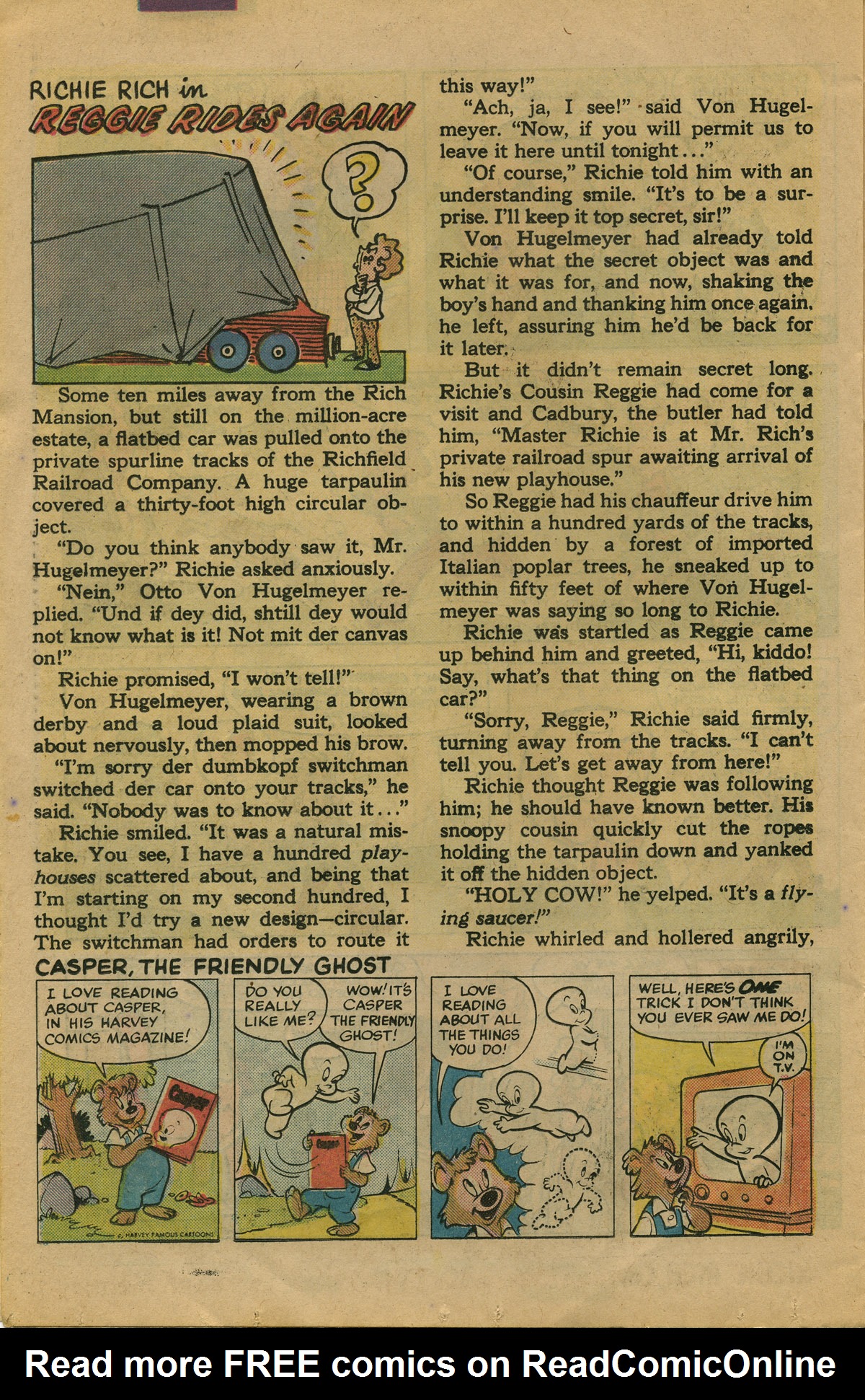 Read online Richie Rich & Dollar the Dog comic -  Issue #19 - 26