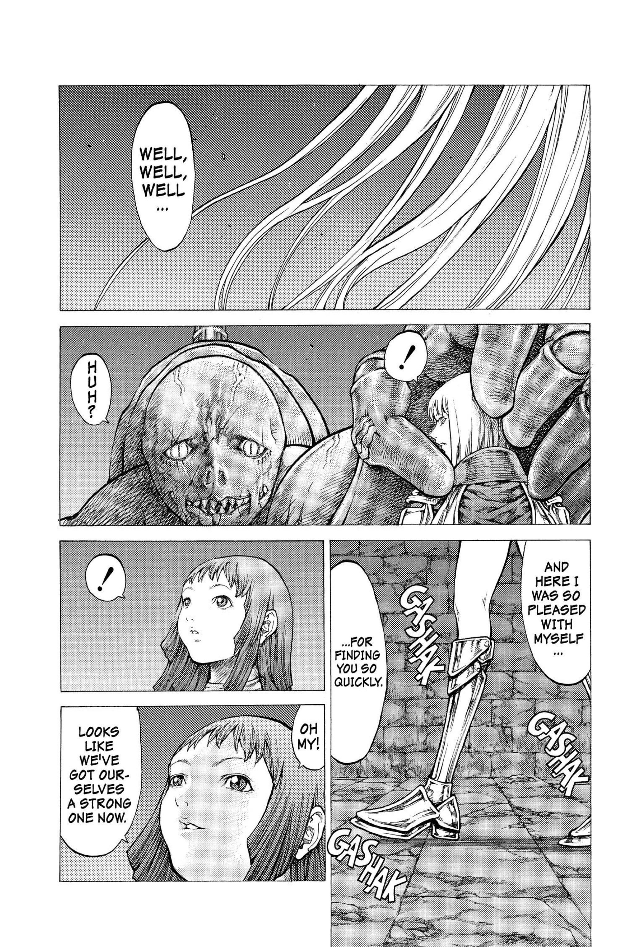 Read online Claymore comic -  Issue #8 - 122