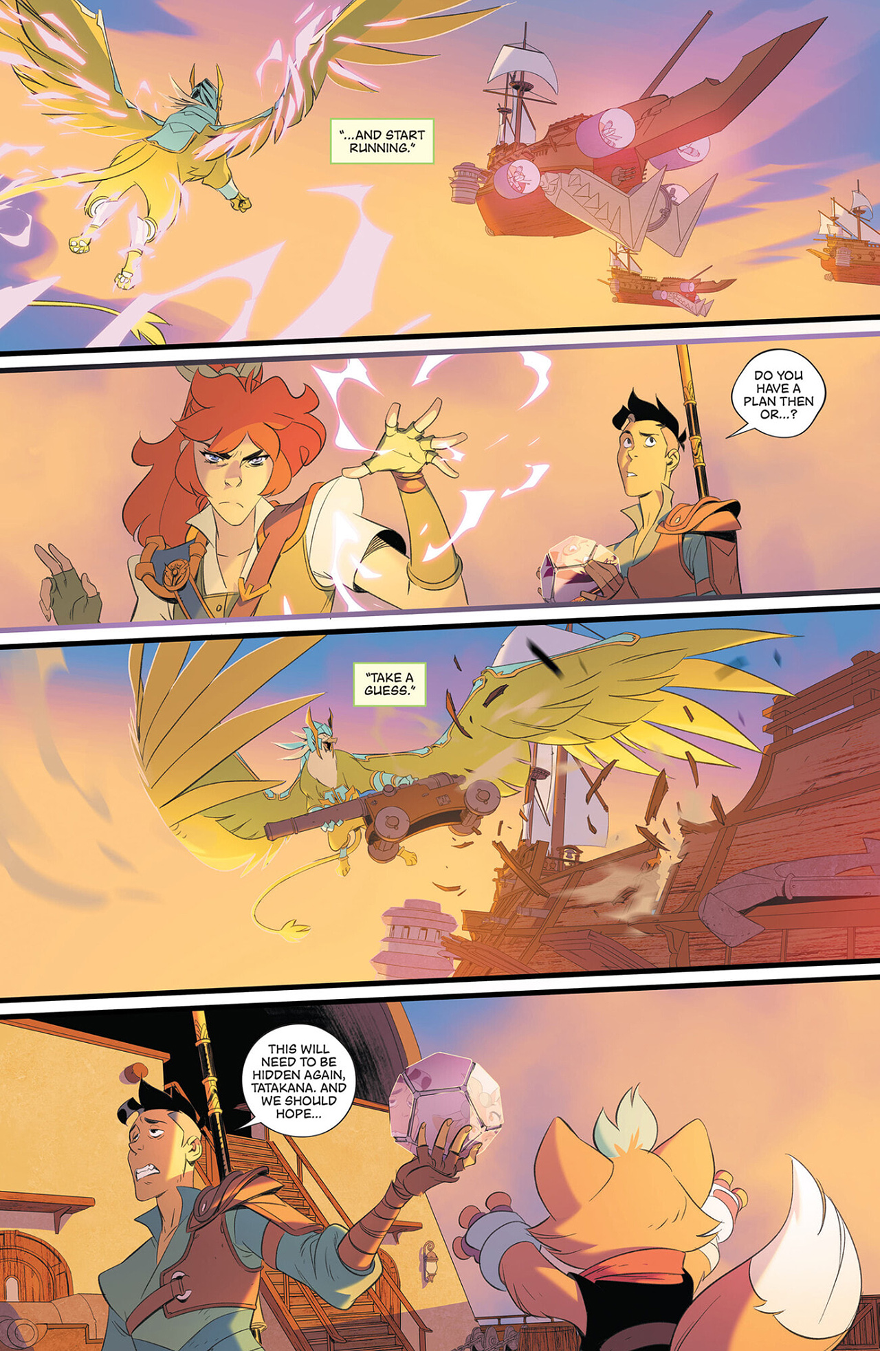 Read online Summoners War: Awakening comic -  Issue #5 - 6