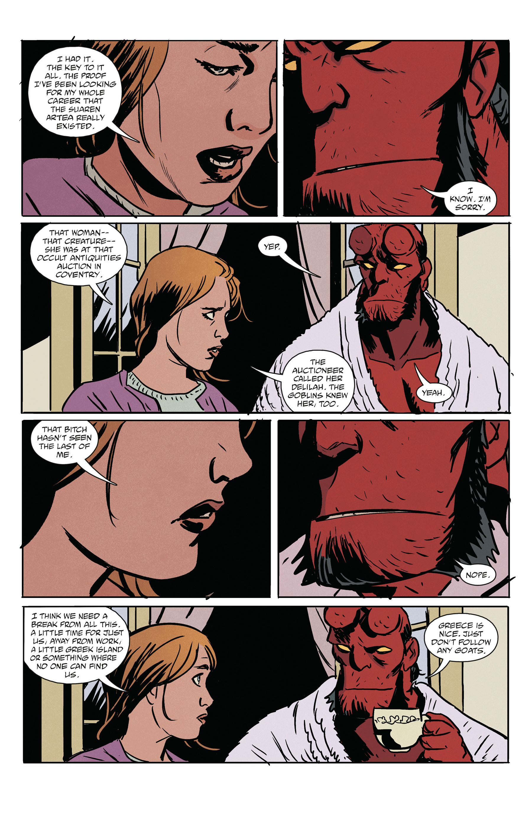 Read online Hellboy in Love comic -  Issue #5 - 21