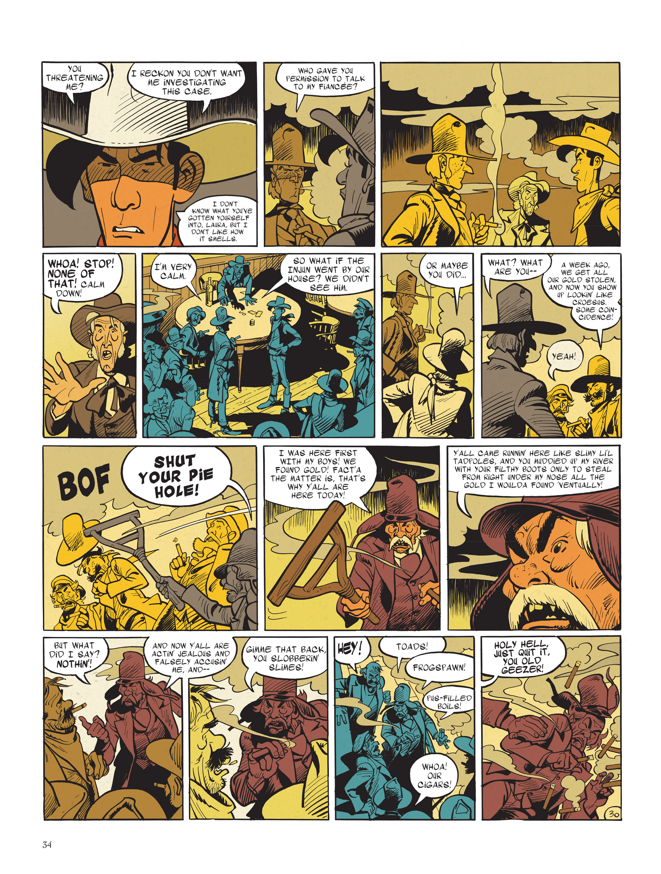 Read online The Man Who Shot Lucky Luke comic -  Issue # Full - 36