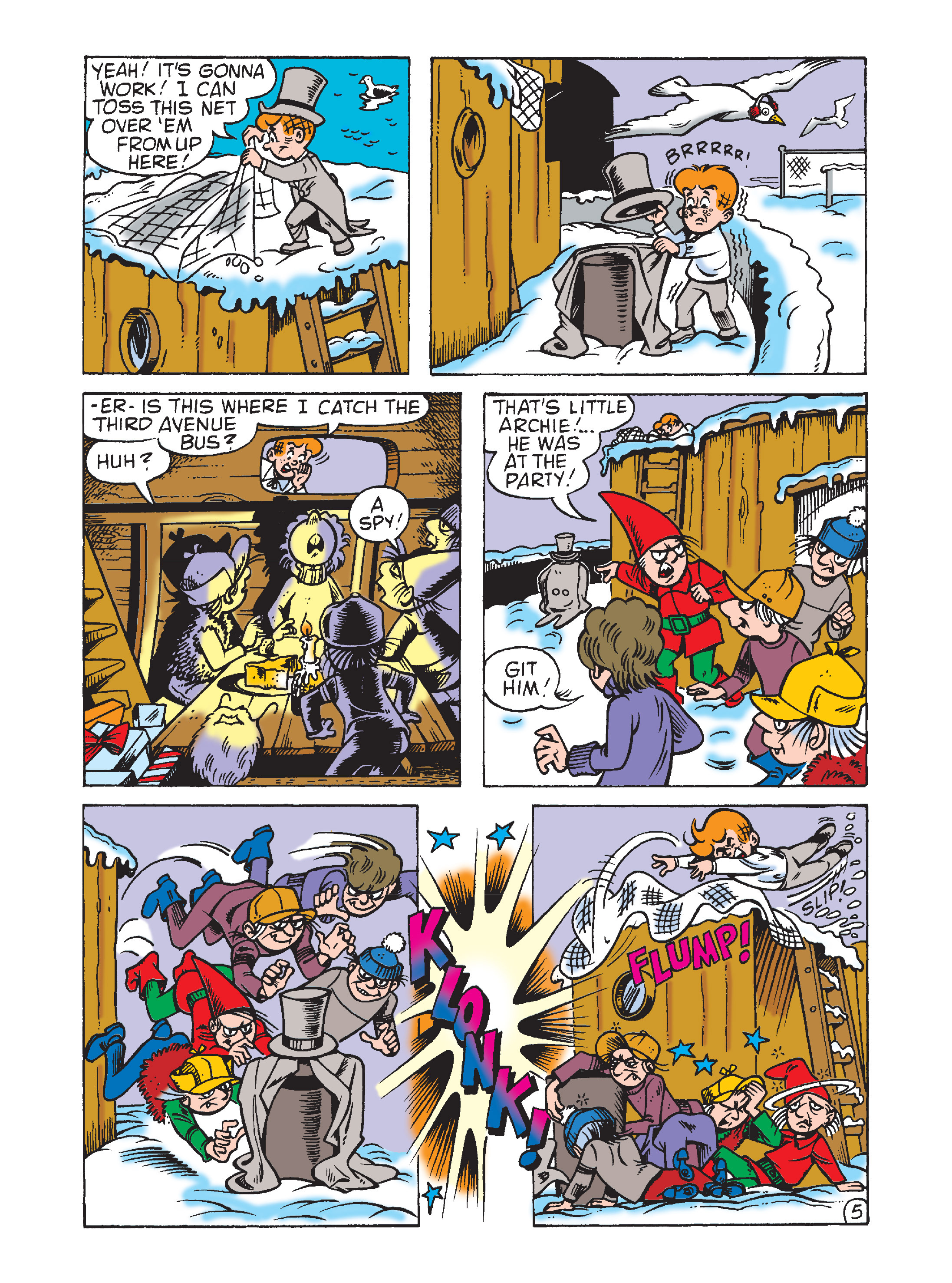 Read online Archie's Funhouse Double Digest comic -  Issue #10 - 136