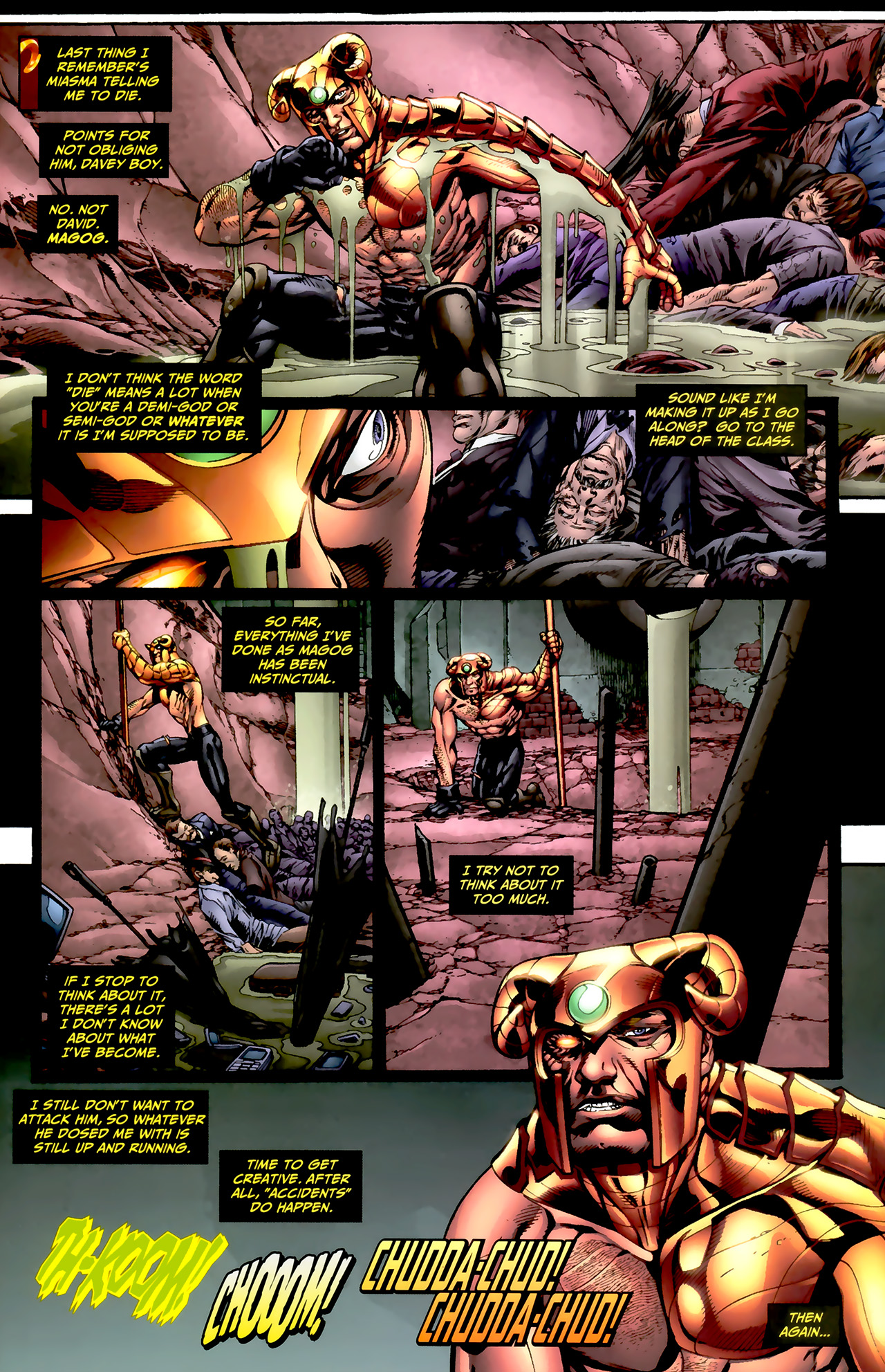Read online Magog comic -  Issue #3 - 16