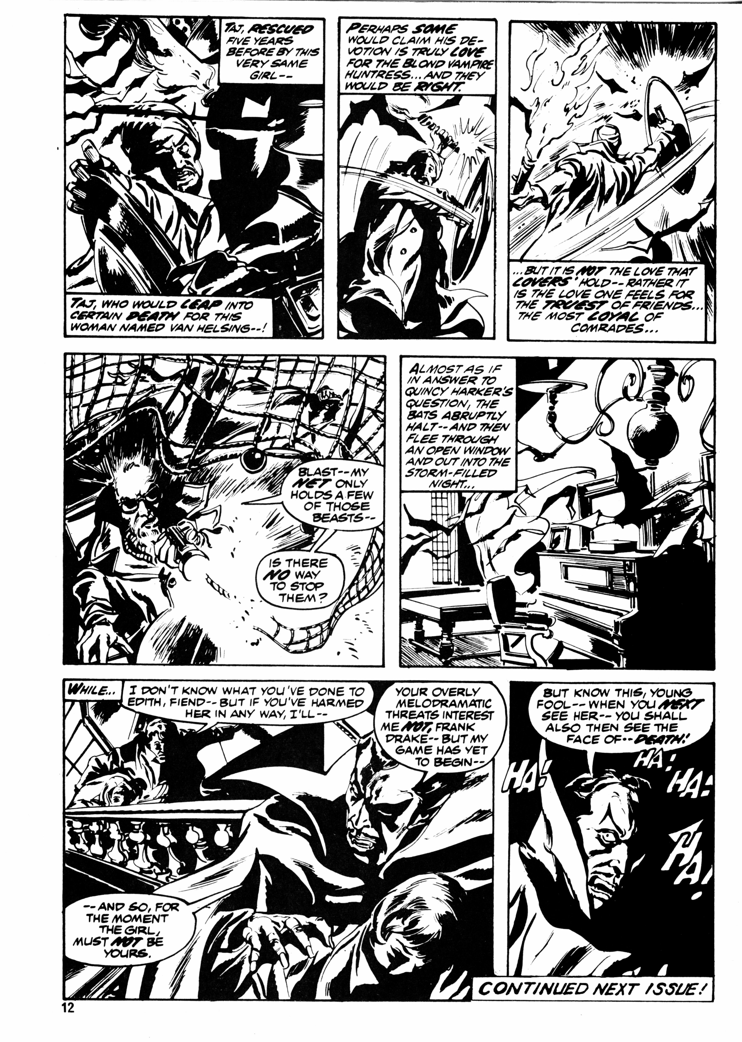 Read online Dracula Lives (1974) comic -  Issue #28 - 12