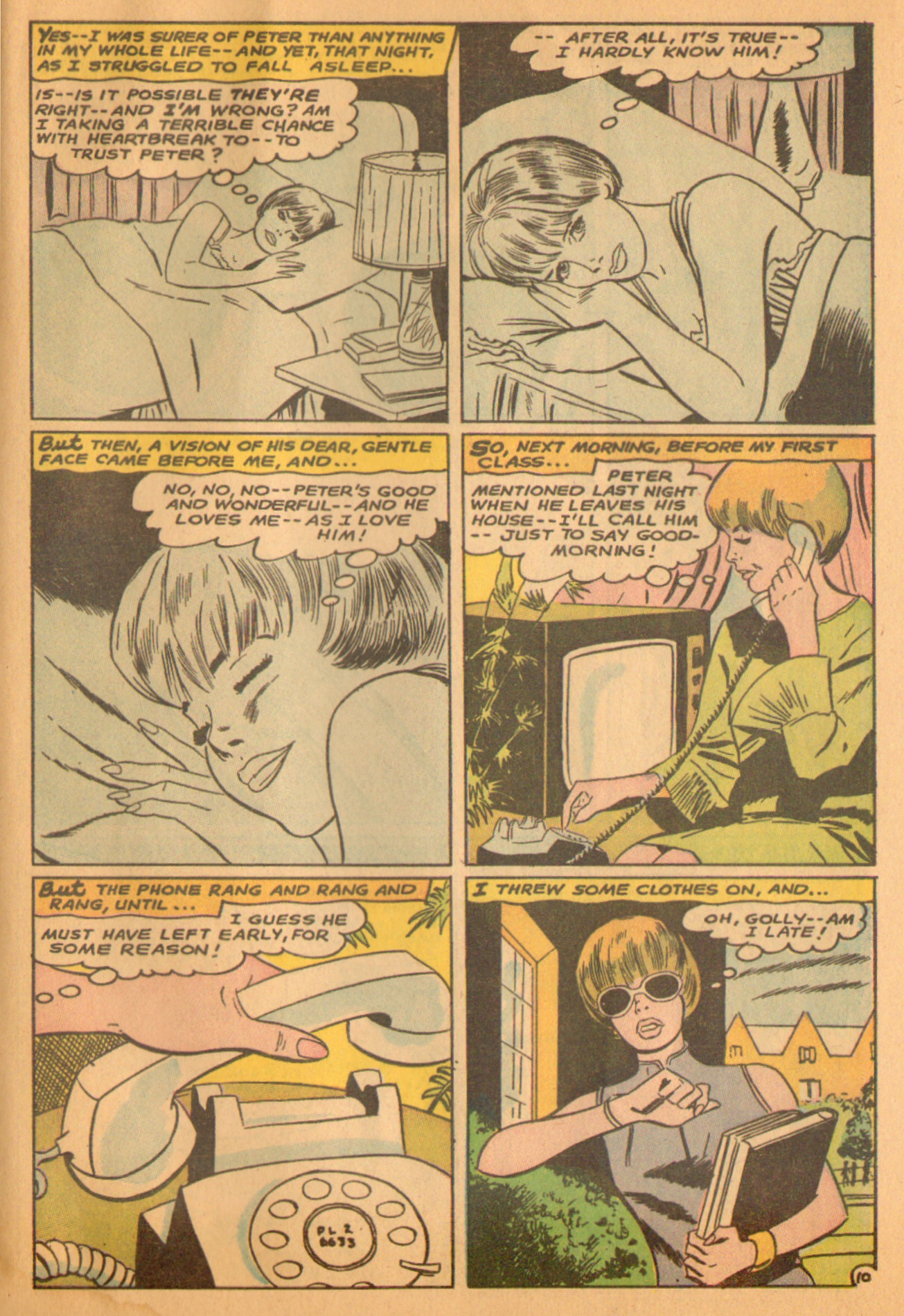 Read online Young Romance comic -  Issue #150 - 28