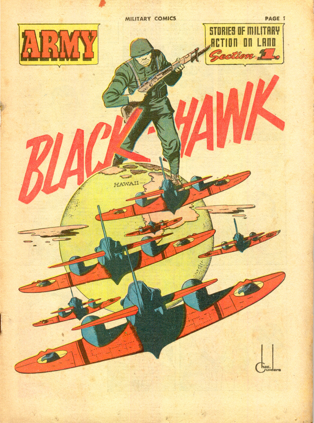 Read online Military Comics comic -  Issue #11 - 3