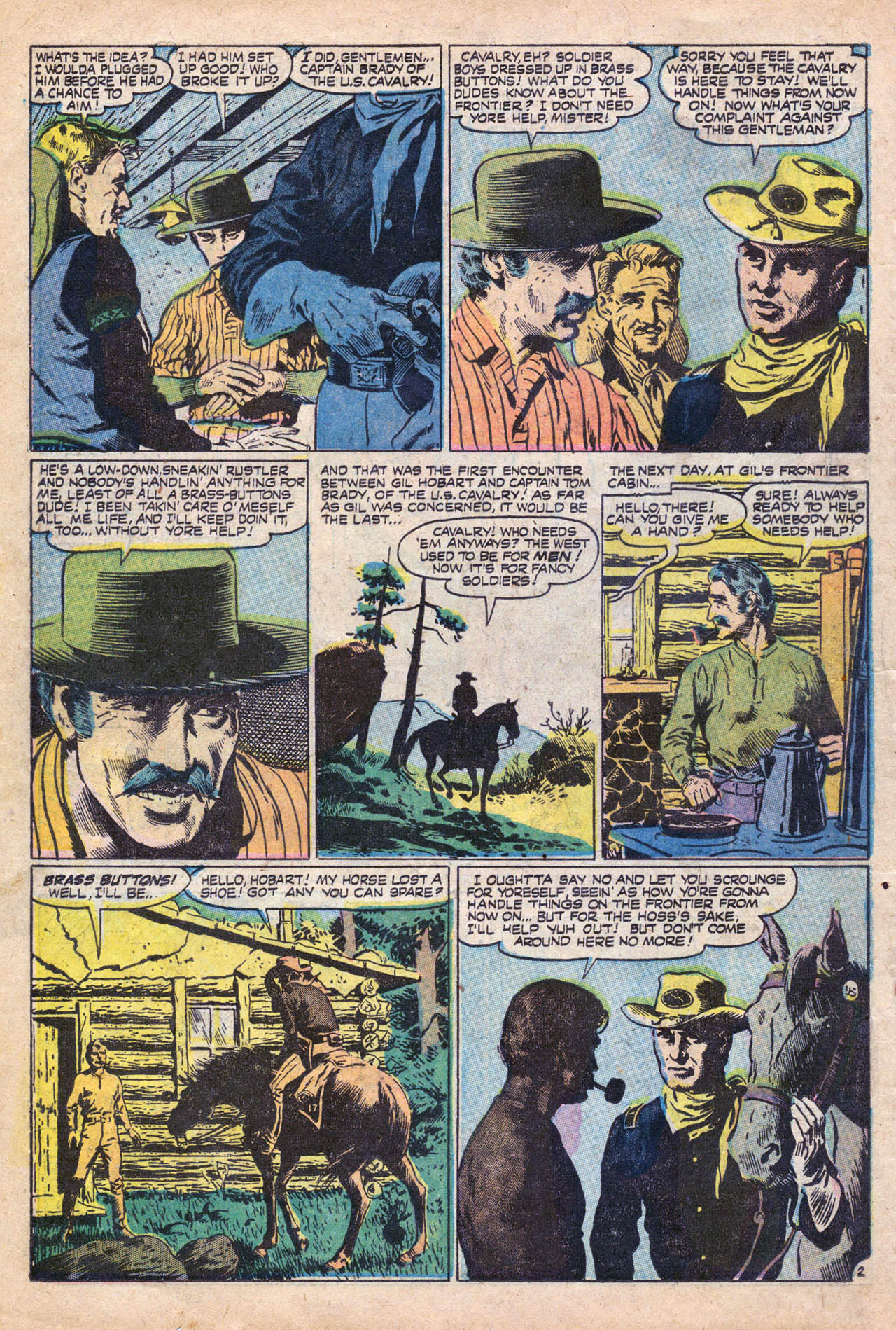 Read online Two Gun Western comic -  Issue #9 - 22