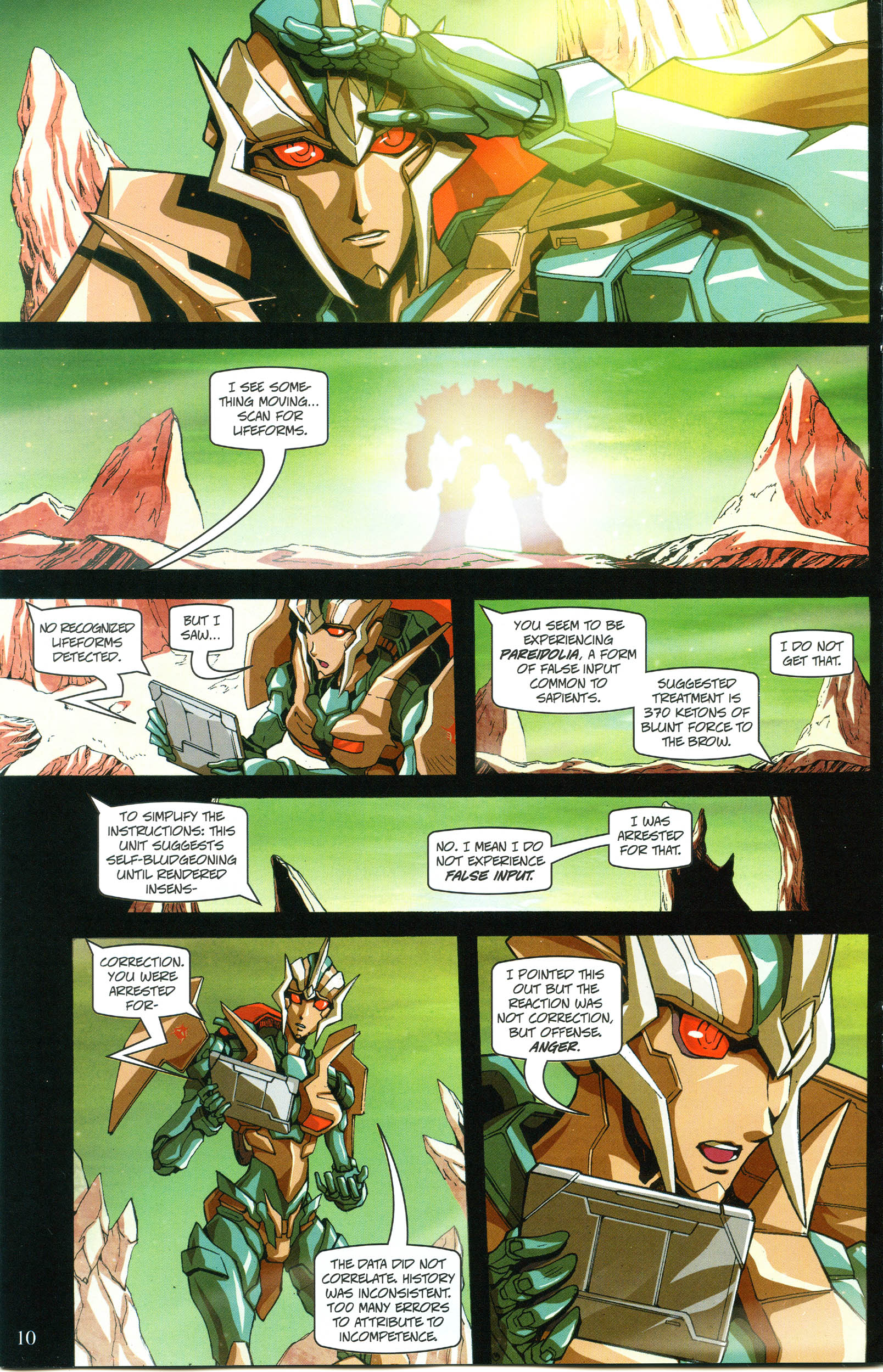 Read online Transformers: Collectors' Club comic -  Issue #57 - 10