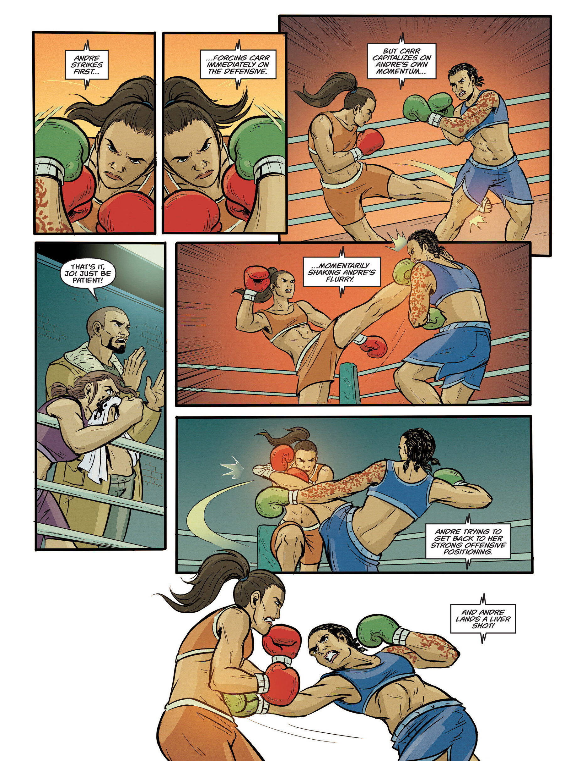 Read online Eight Limbs comic -  Issue # TPB - 114