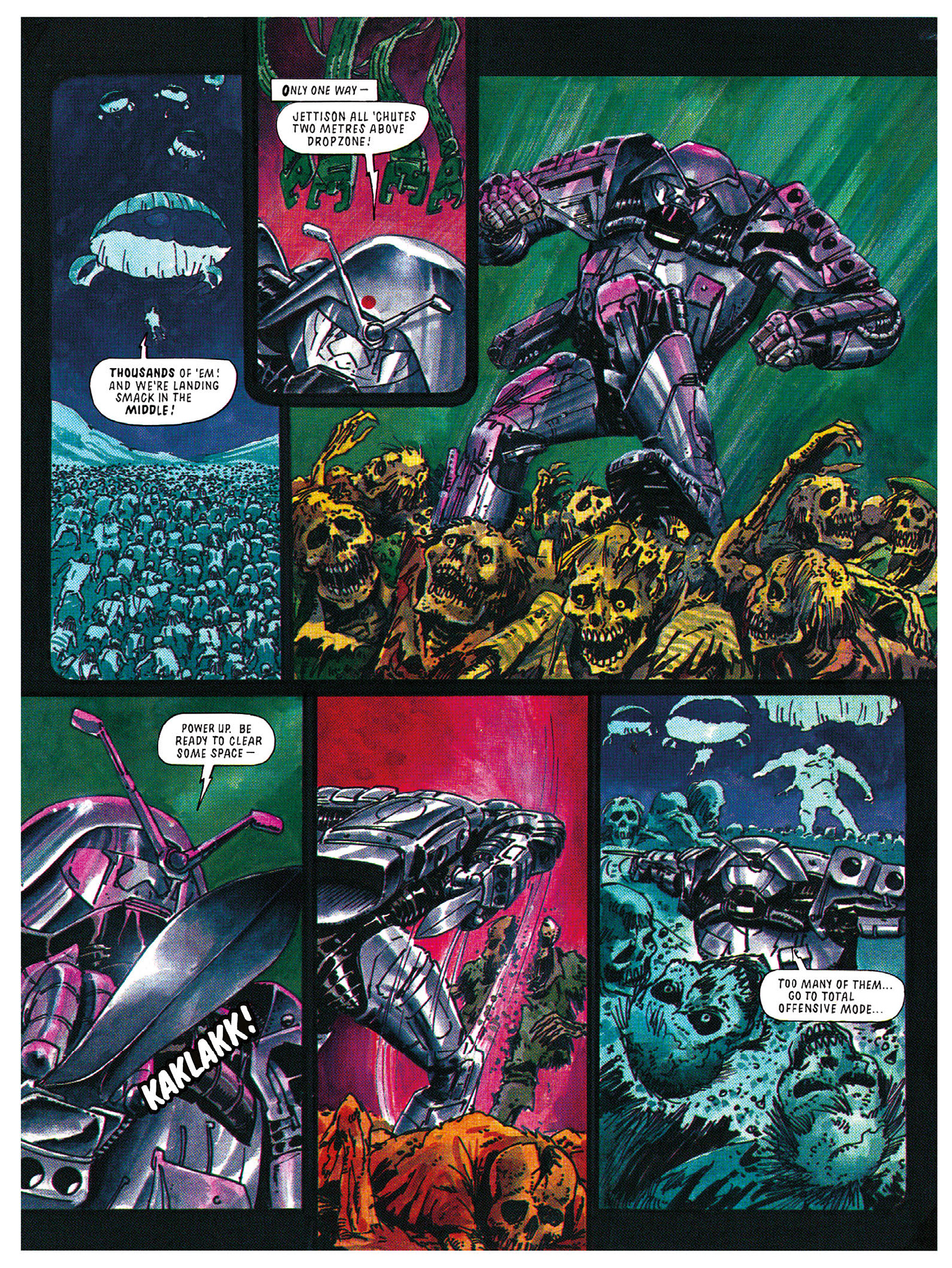 Read online Essential Judge Dredd: Judgement Day comic -  Issue # TPB - 104