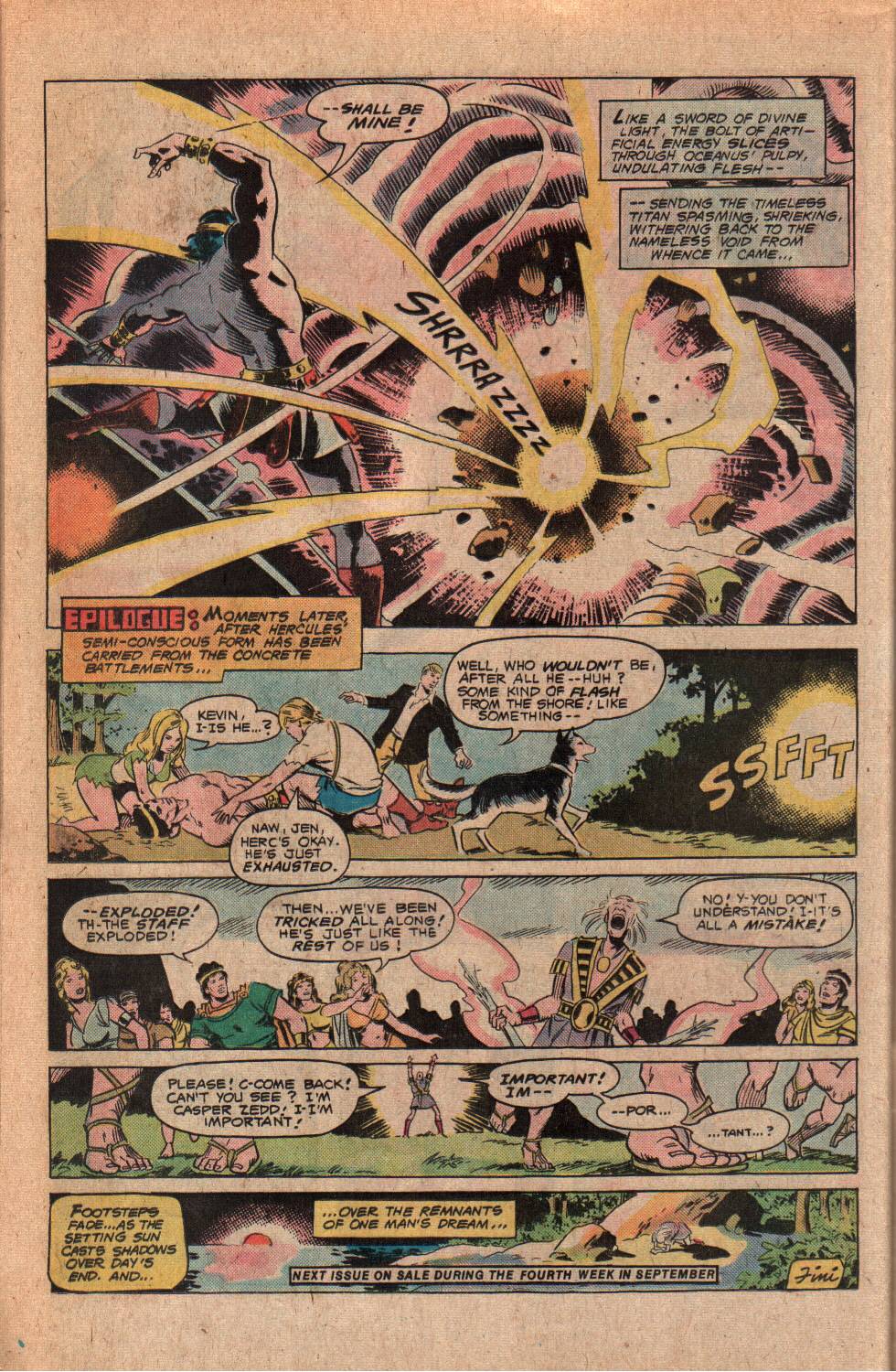 Read online Hercules Unbound comic -  Issue #7 - 32