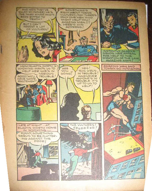 Read online Amazing Man Comics comic -  Issue #26 - 4