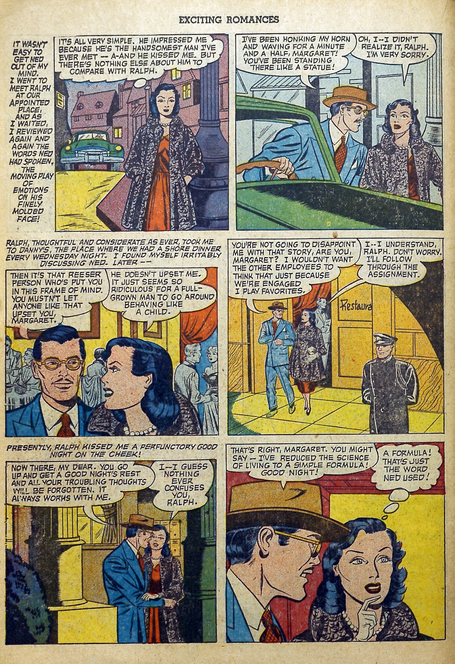 Read online Exciting Romances comic -  Issue #4 - 18