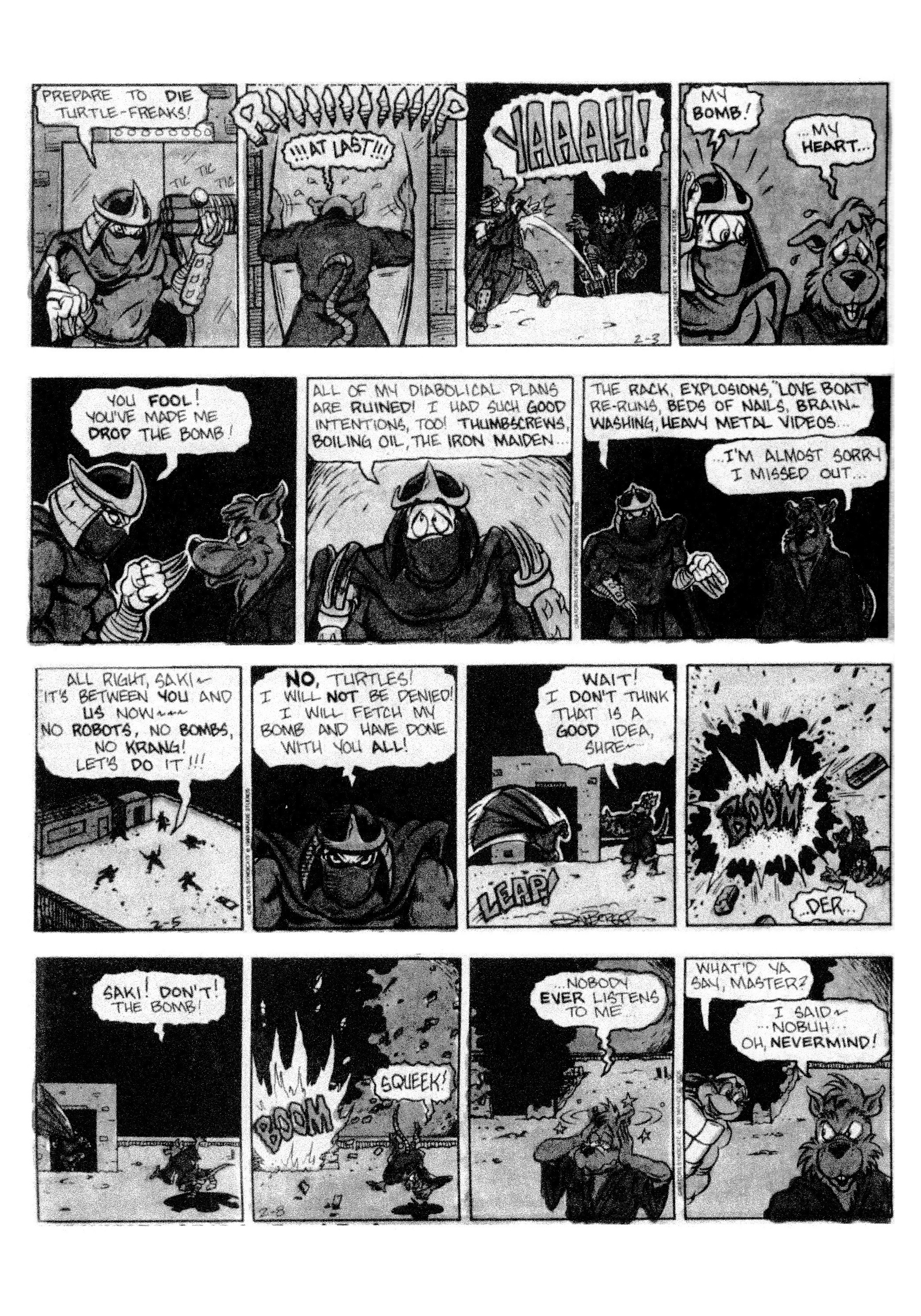 Read online Teenage Mutant Ninja Turtles: Complete Newspaper Daily Comic Strip Collection comic -  Issue # TPB 2 (Part 2) - 57