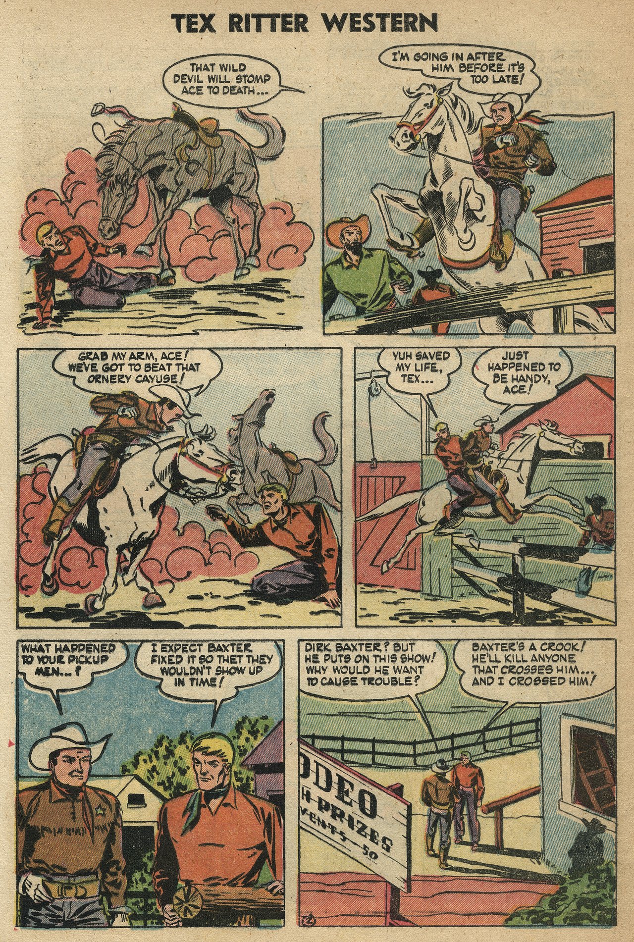 Read online Tex Ritter Western comic -  Issue #21 - 4