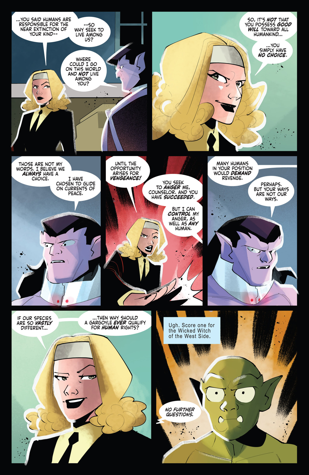 Read online Gargoyles (2022) comic -  Issue #9 - 20