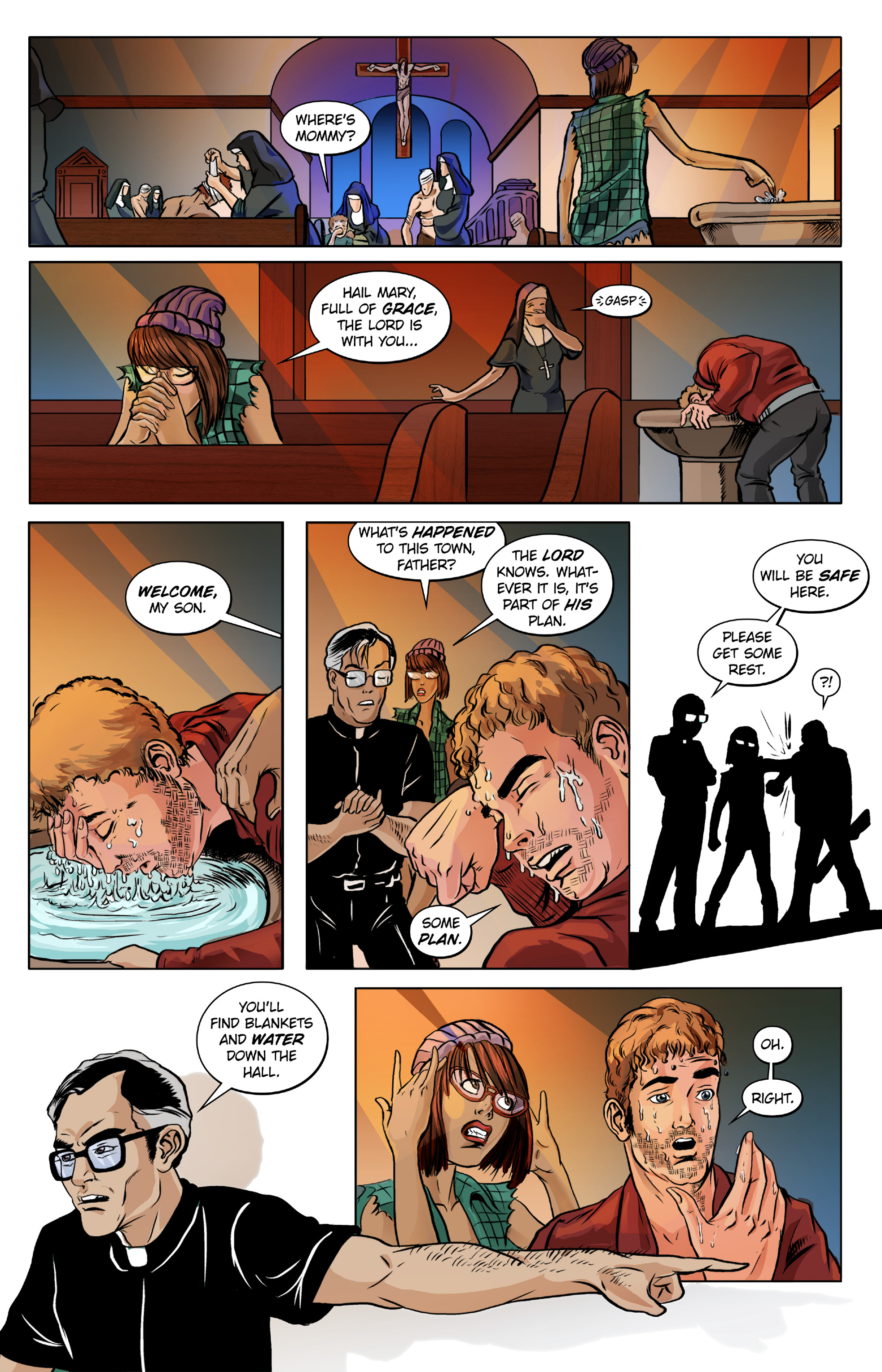 Read online Lesbian Zombies from Outer Space comic -  Issue #3 - 4