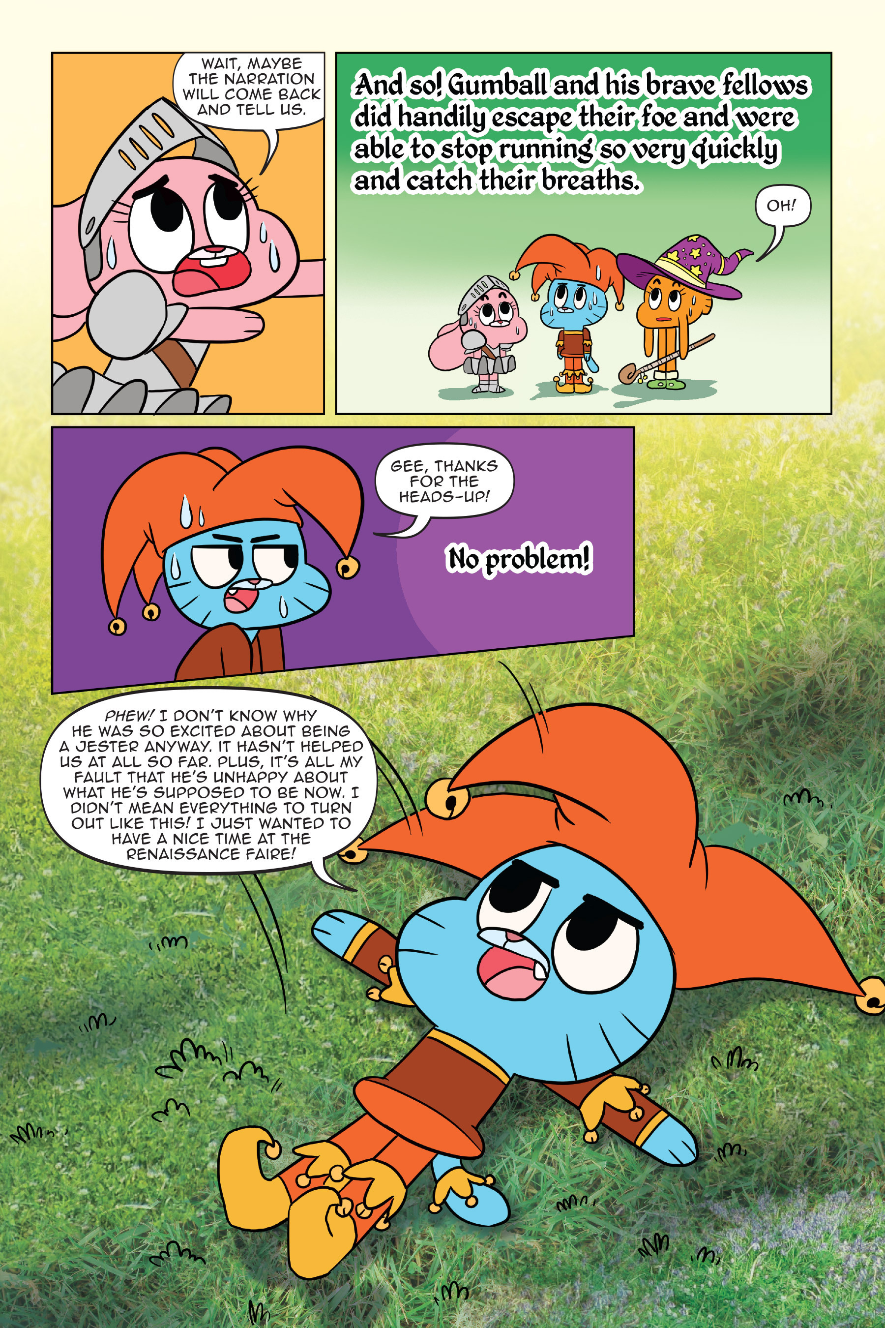 Read online The Amazing World of Gumball: Fairy Tale Trouble comic -  Issue # Full - 71