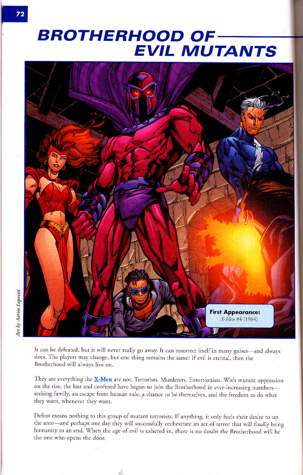 Read online Marvel Encyclopedia comic -  Issue # TPB 2 - 74