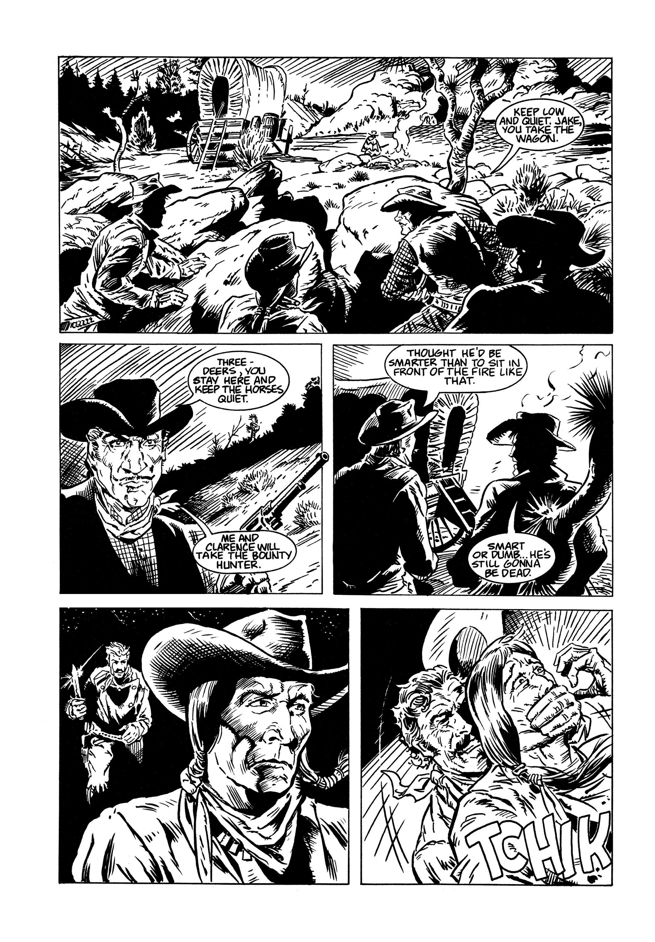 Read online Bounty and Navarro: Tales of the Old West comic -  Issue # TPB - 77