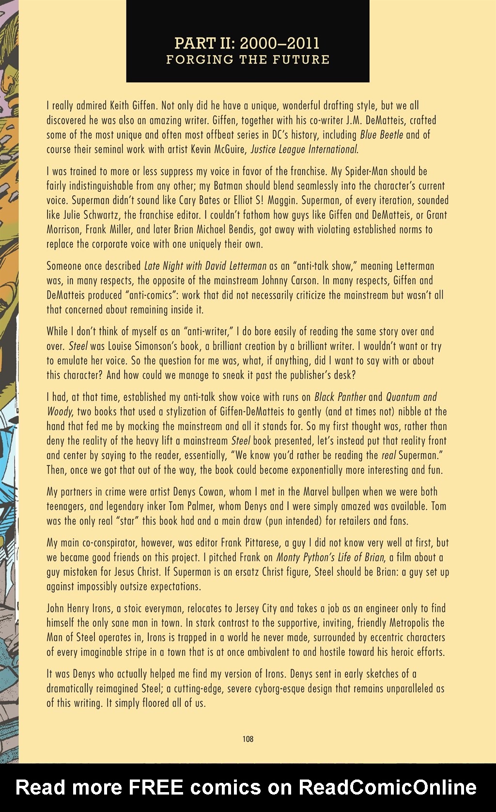 Read online Steel: A Celebration of 30 Years comic -  Issue # TPB (Part 2) - 8