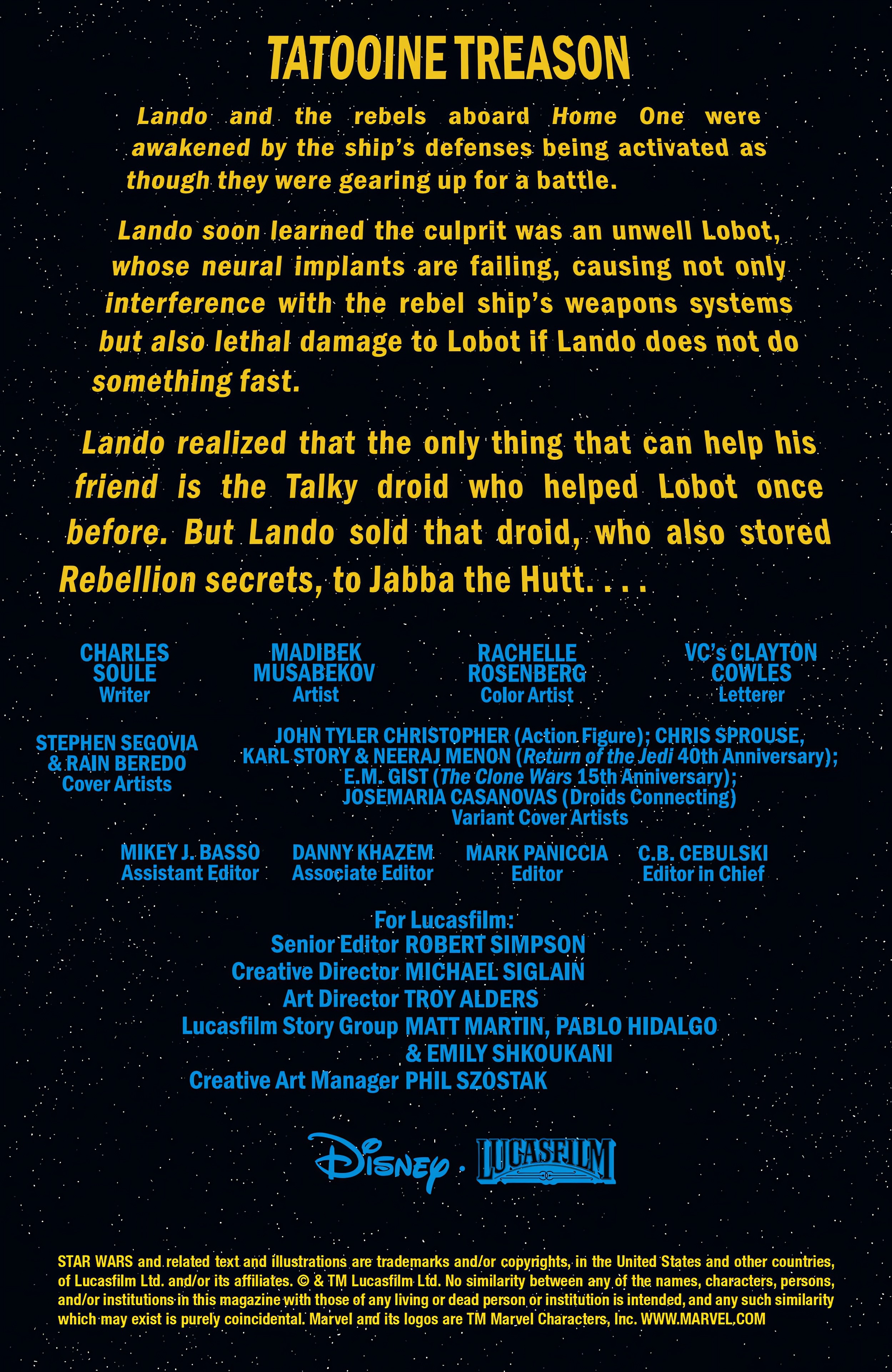 Read online Star Wars (2020) comic -  Issue #38 - 2