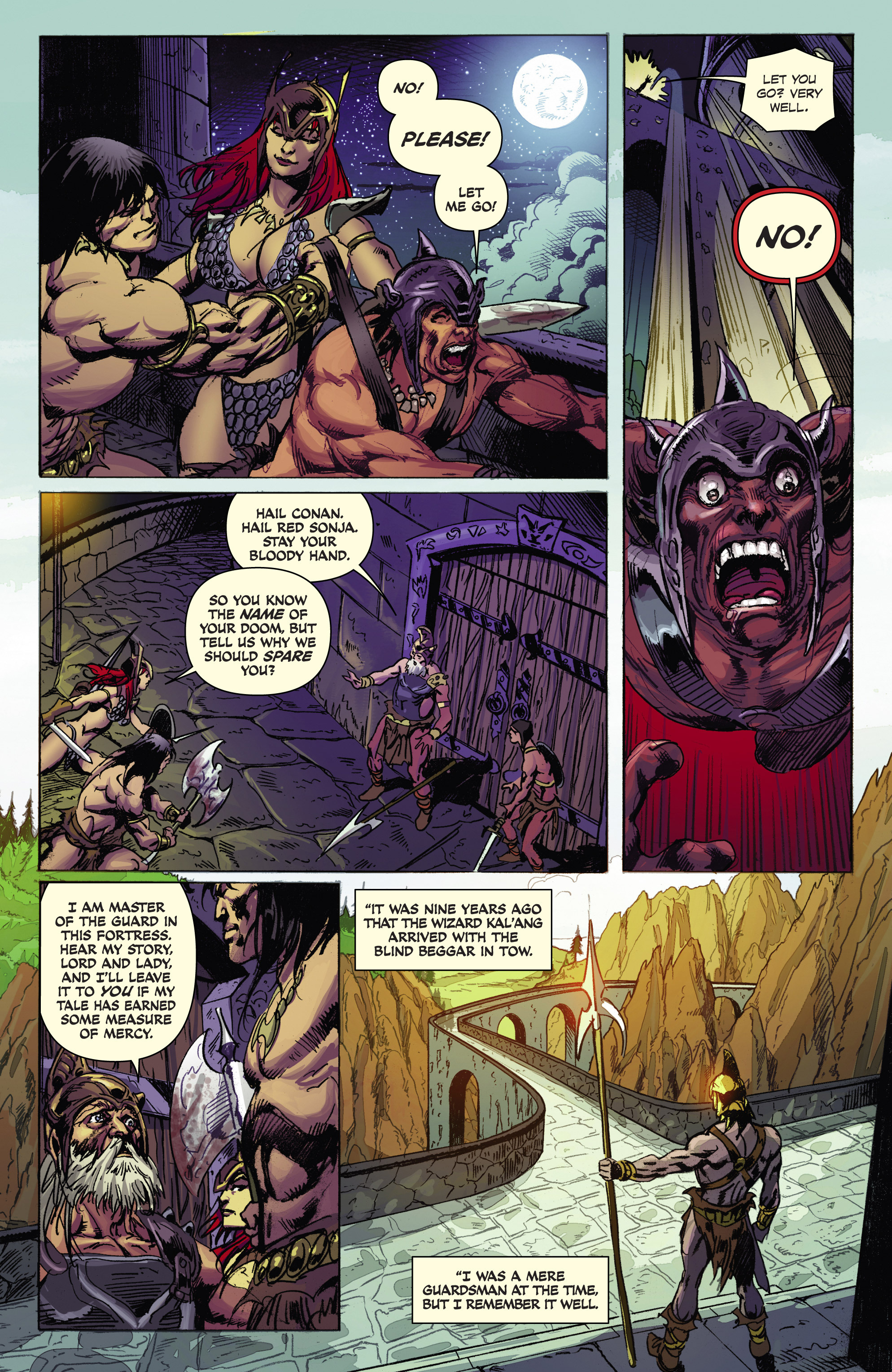 Read online Red Sonja/Conan comic -  Issue #3 - 19