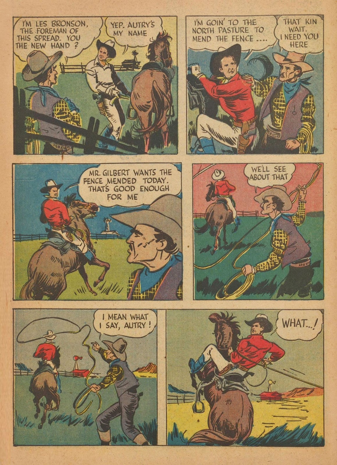 Gene Autry Comics issue 7 - Page 10