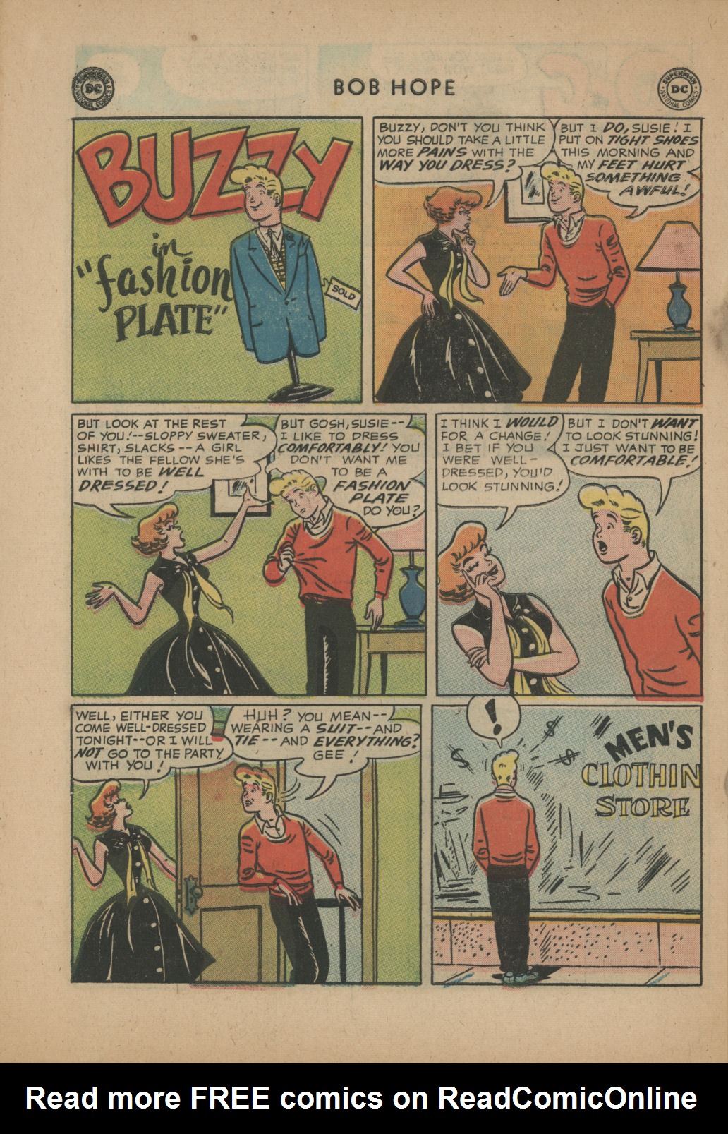 Read online The Adventures of Bob Hope comic -  Issue #45 - 30