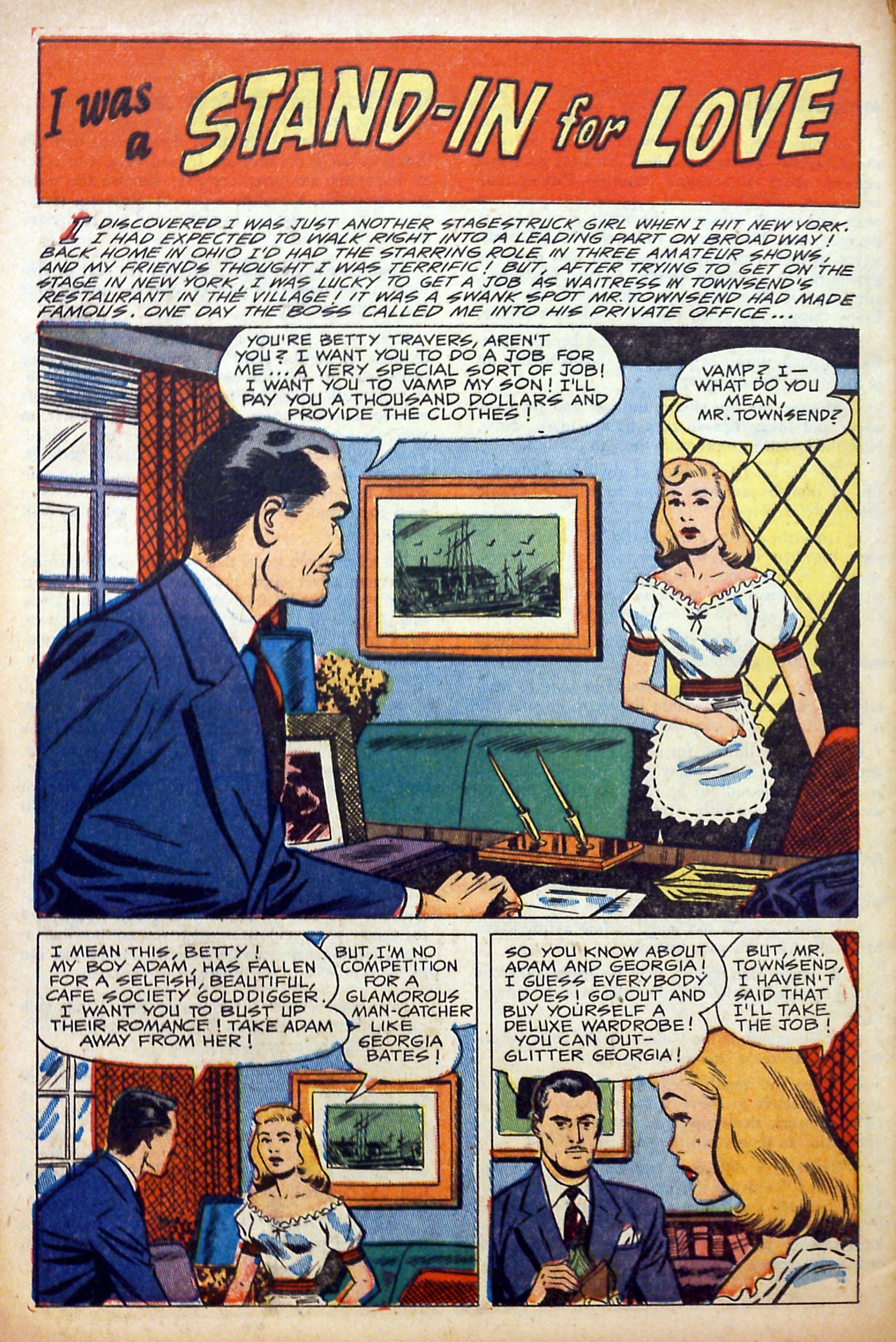 Read online Glamorous Romances comic -  Issue #64 - 28