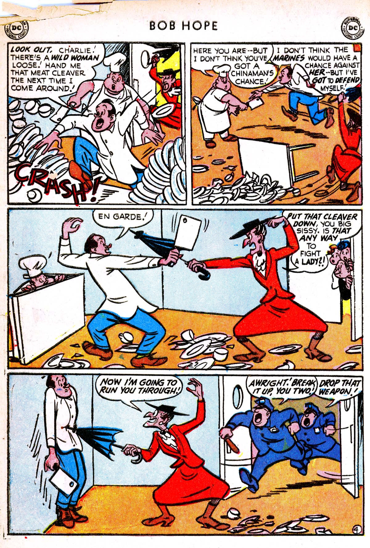 Read online The Adventures of Bob Hope comic -  Issue #29 - 31