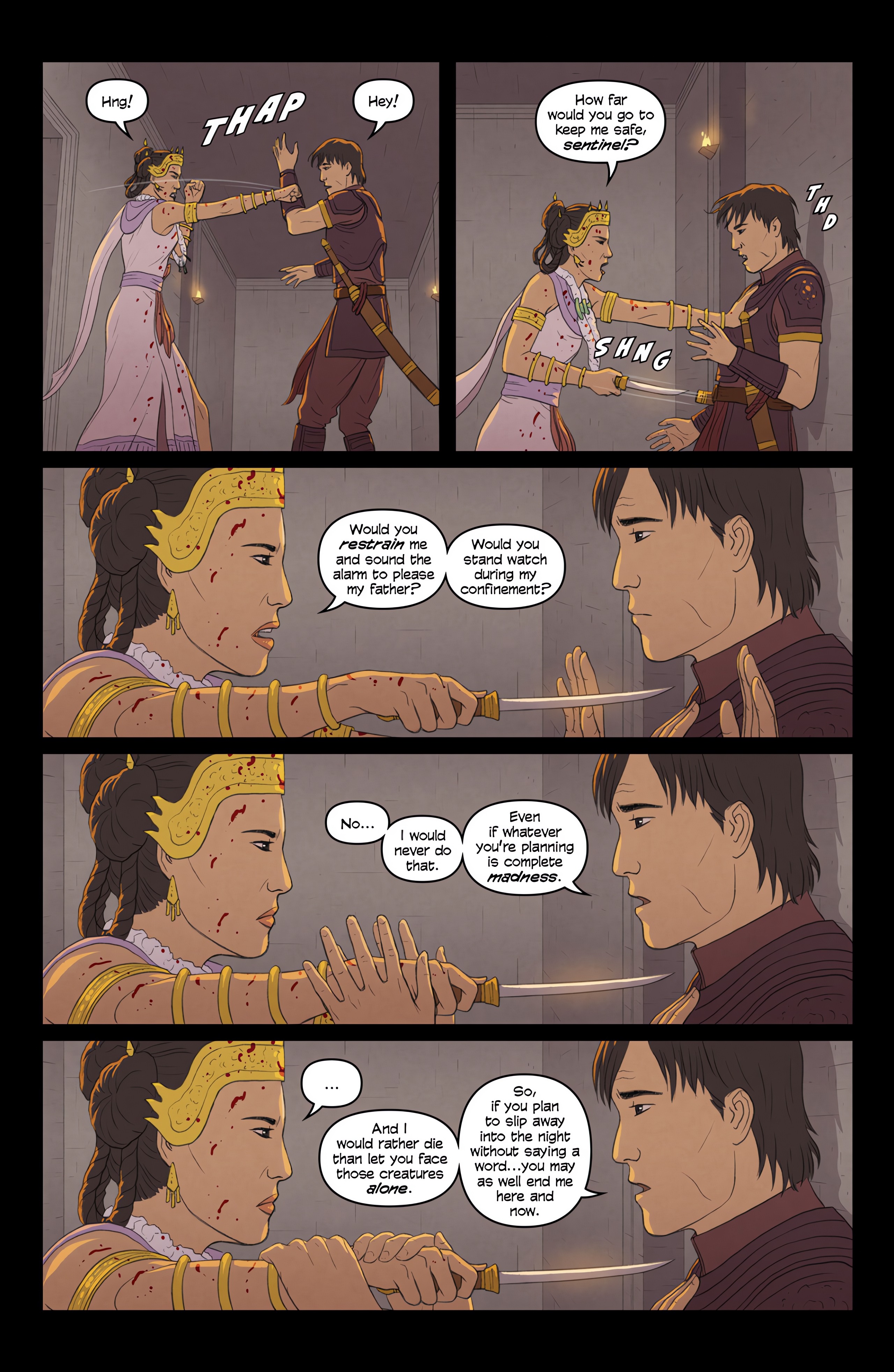 Read online Quest comic -  Issue #1 - 21