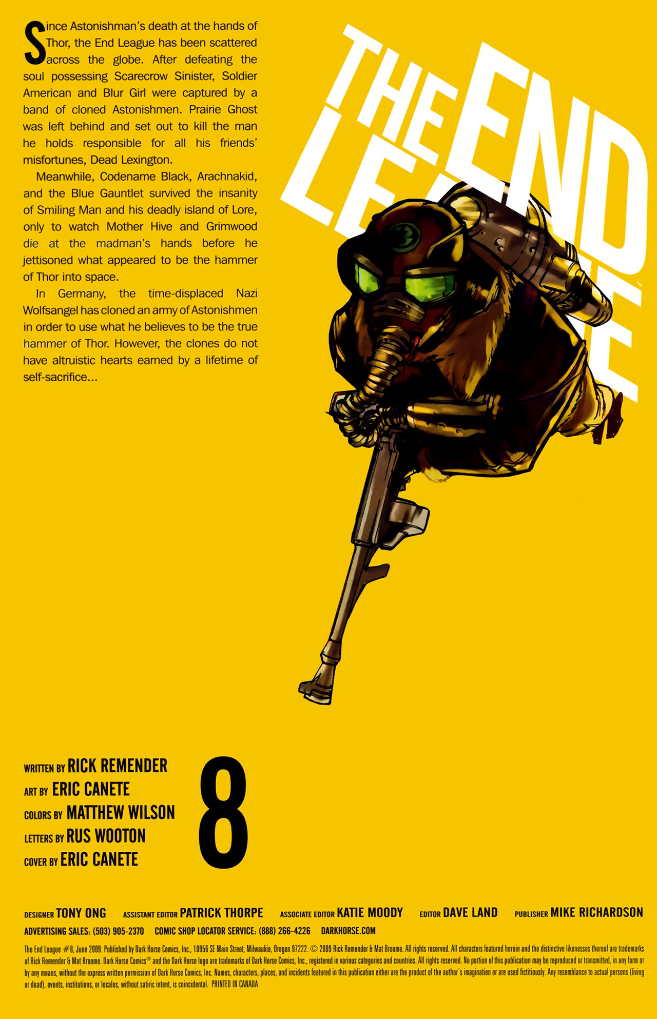 Read online The End League comic -  Issue #8 - 2