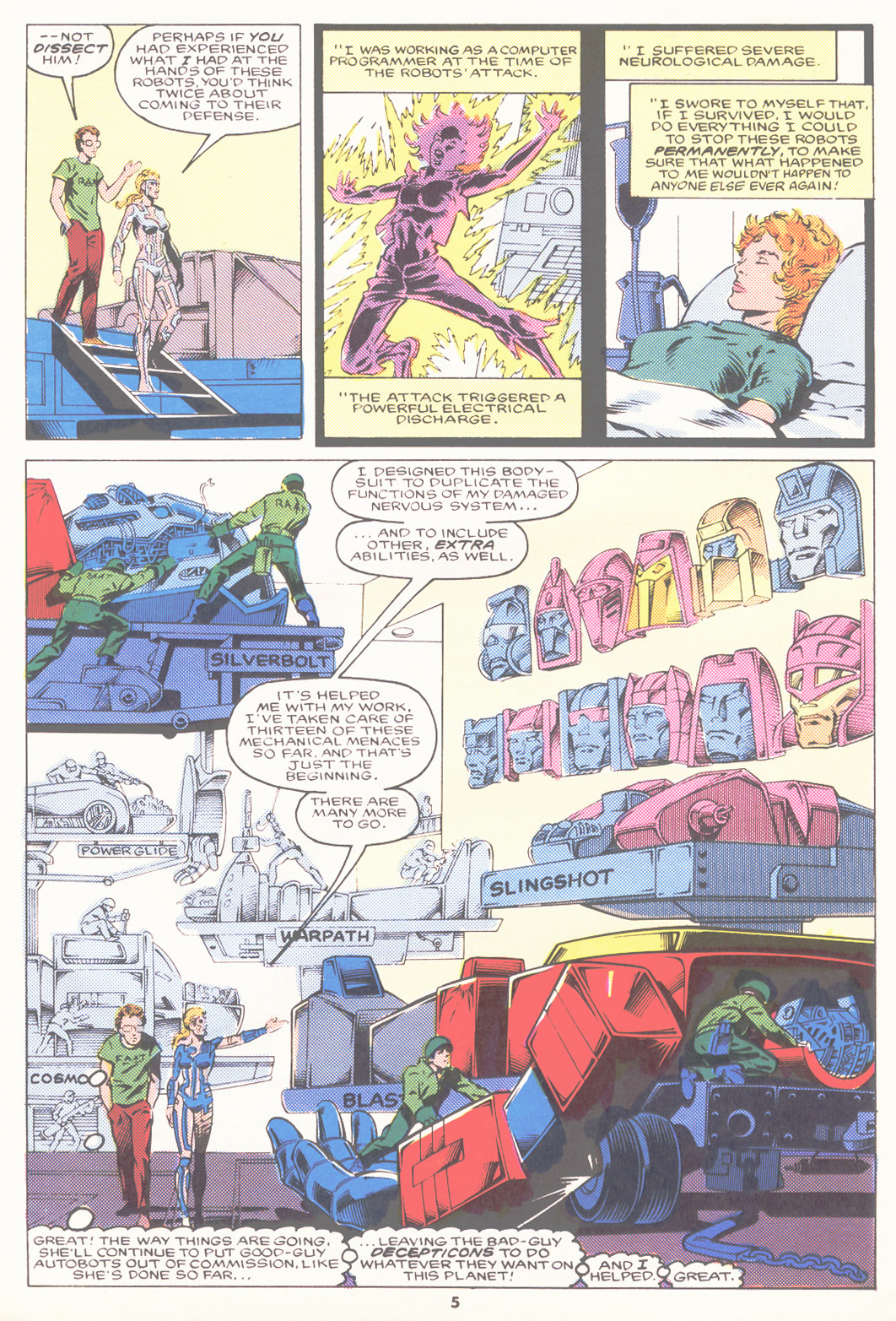 Read online The Transformers (UK) comic -  Issue #94 - 5