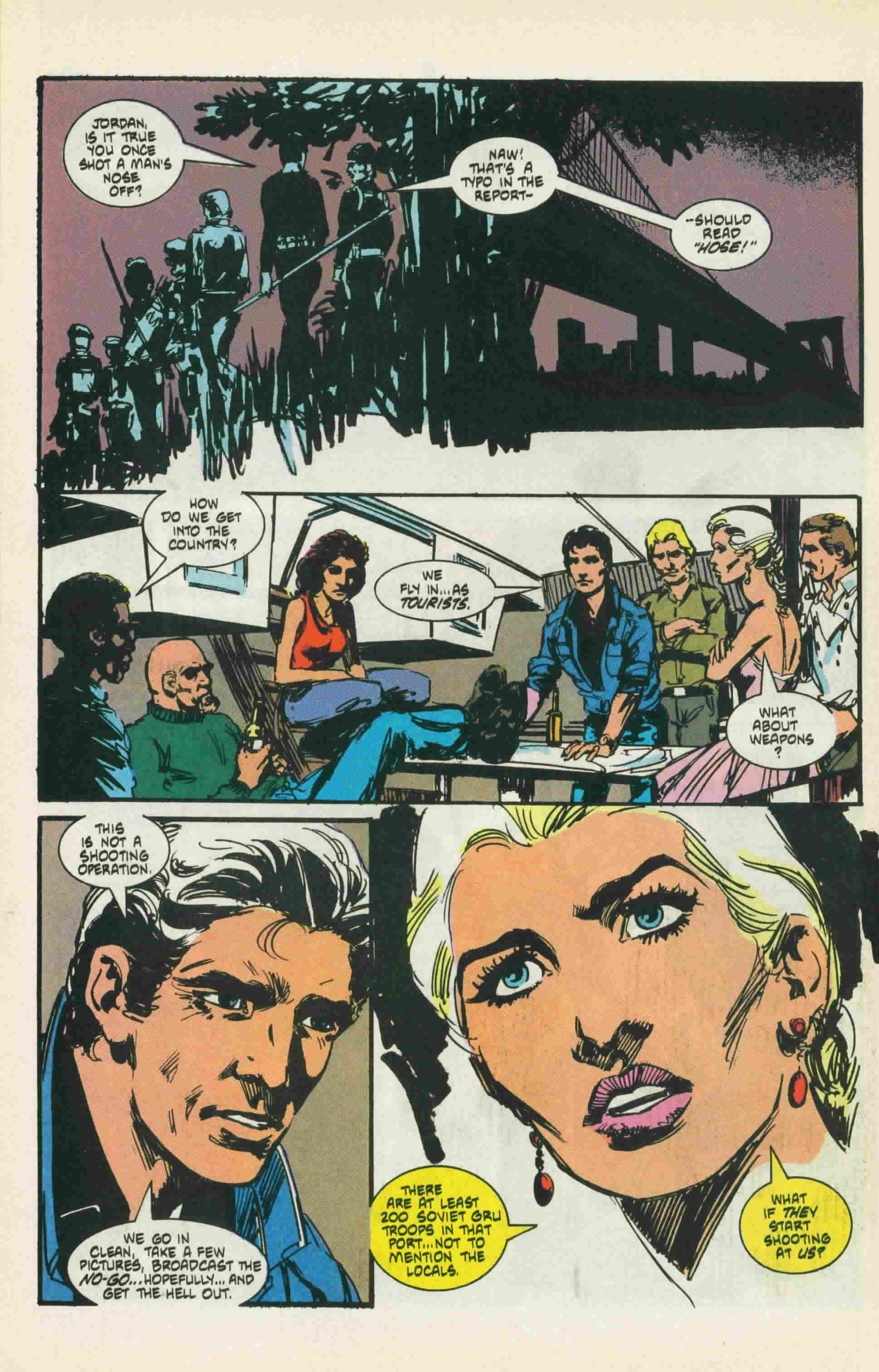 Read online Jon Sable, Freelance comic -  Issue #31 - 32