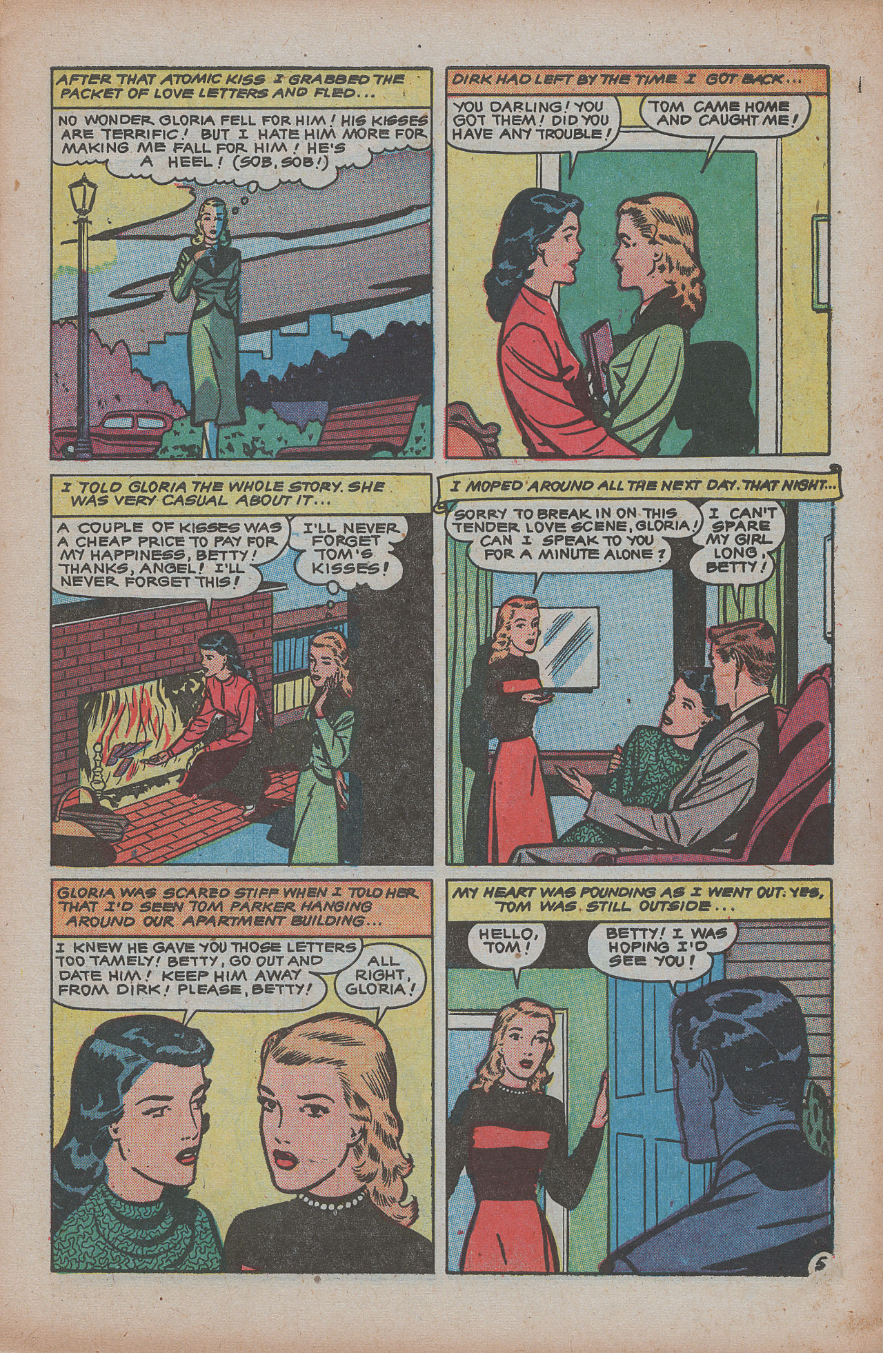 Read online Glamorous Romances comic -  Issue #55 - 7