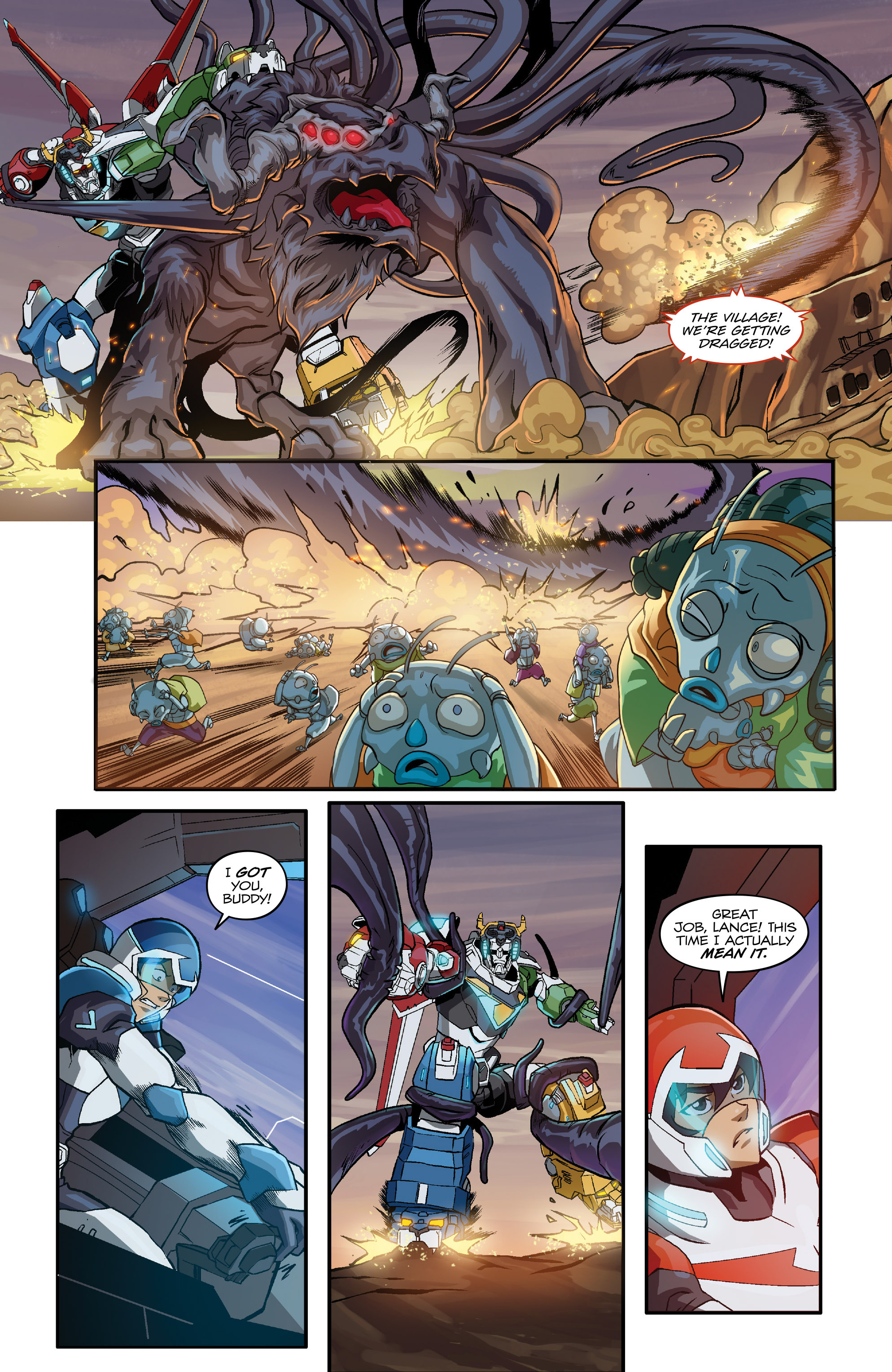 Read online Voltron: Legendary Defender comic -  Issue #2 - 19