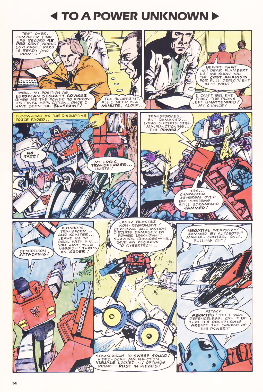 Read online The Transformers Annual comic -  Issue #1986 - 13