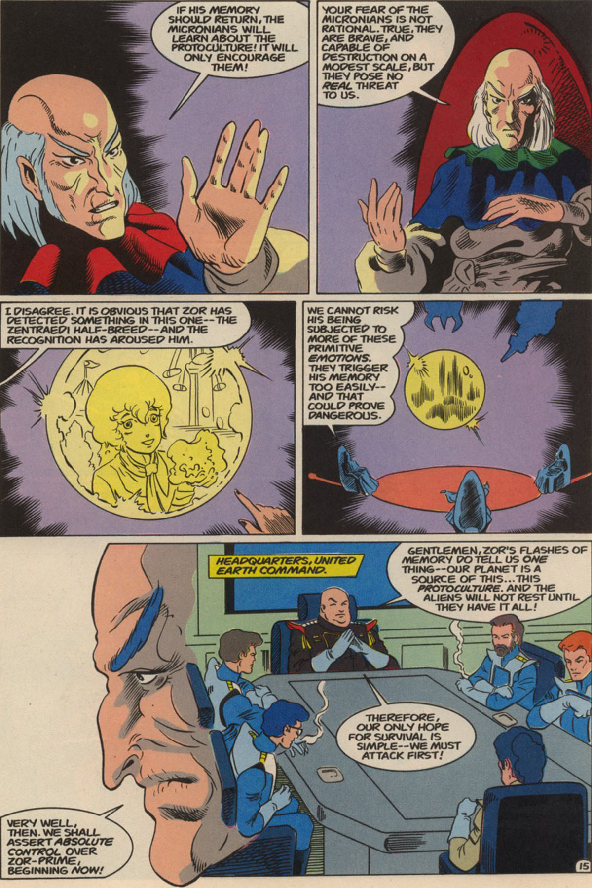 Read online Robotech Masters comic -  Issue #12 - 19