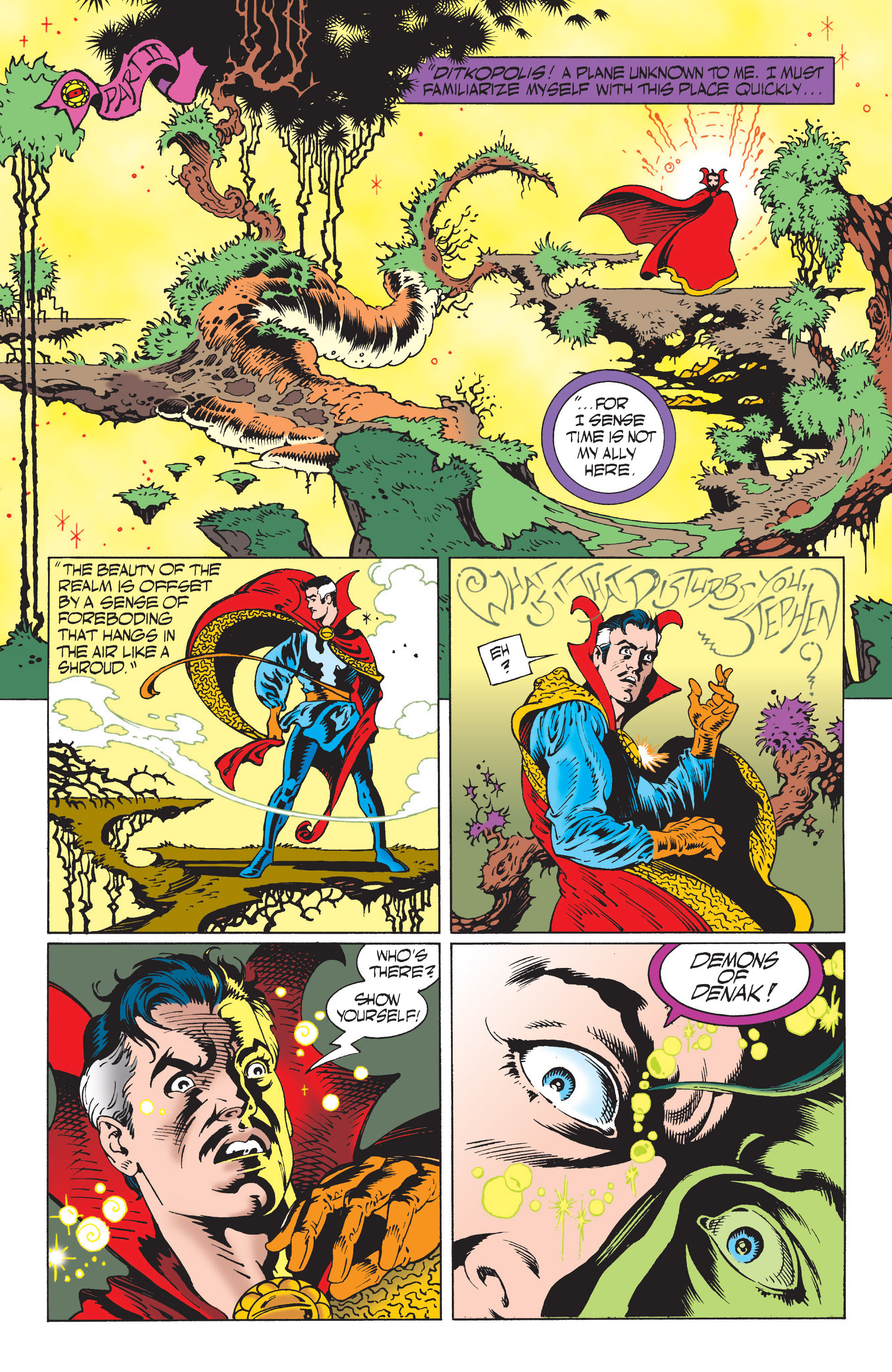Read online Doctor Strange: What Is It That Disturbs You, Stephen? comic -  Issue # TPB - 16