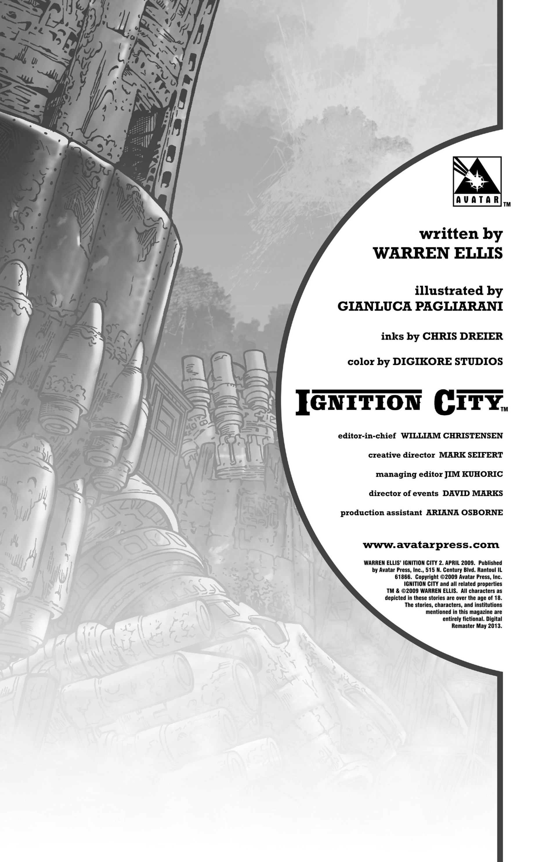 Read online Warren Ellis' Ignition City comic -  Issue #2 - 2