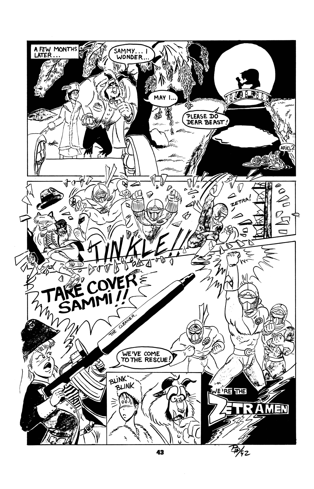 Read online Girls of Ninja High School comic -  Issue #3 - 44