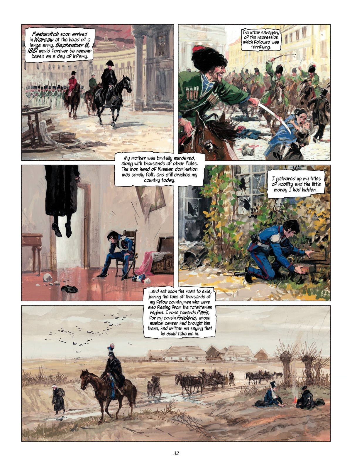 Read online The Revenge of Count Skarbek comic -  Issue #1 - 32