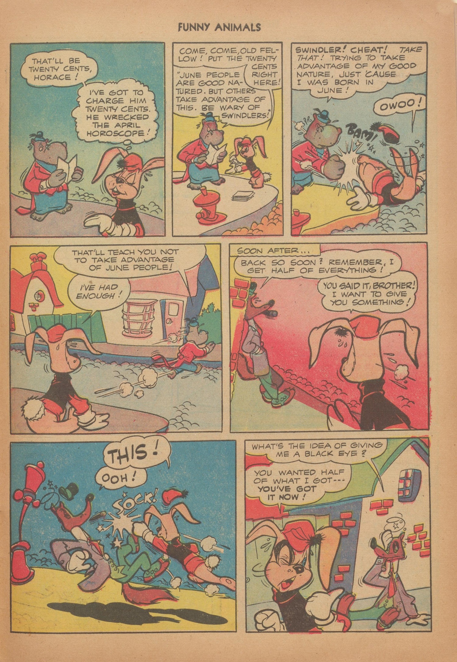Read online Fawcett's Funny Animals comic -  Issue #58 - 31