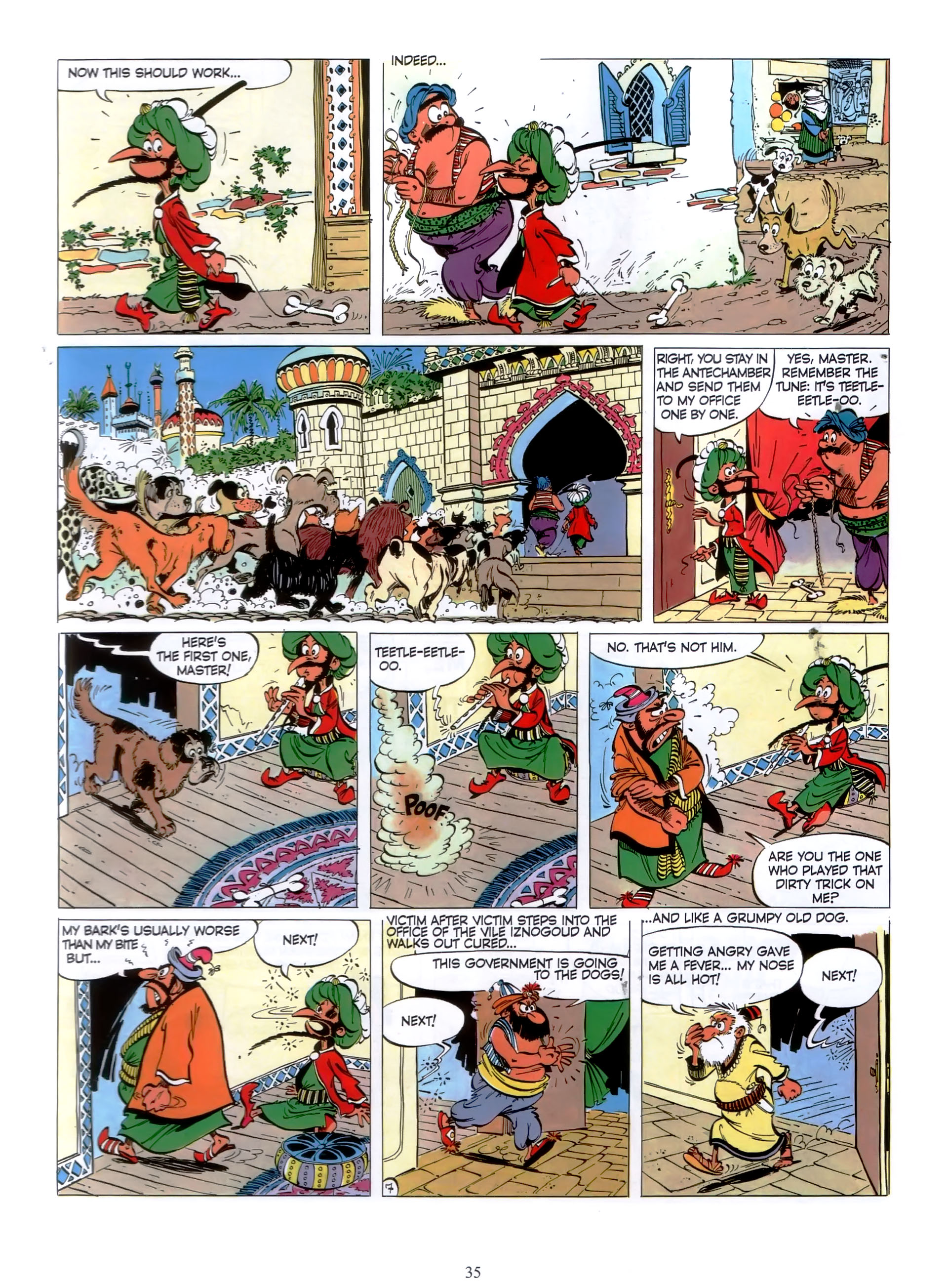 Read online Iznogoud comic -  Issue #10 - 34