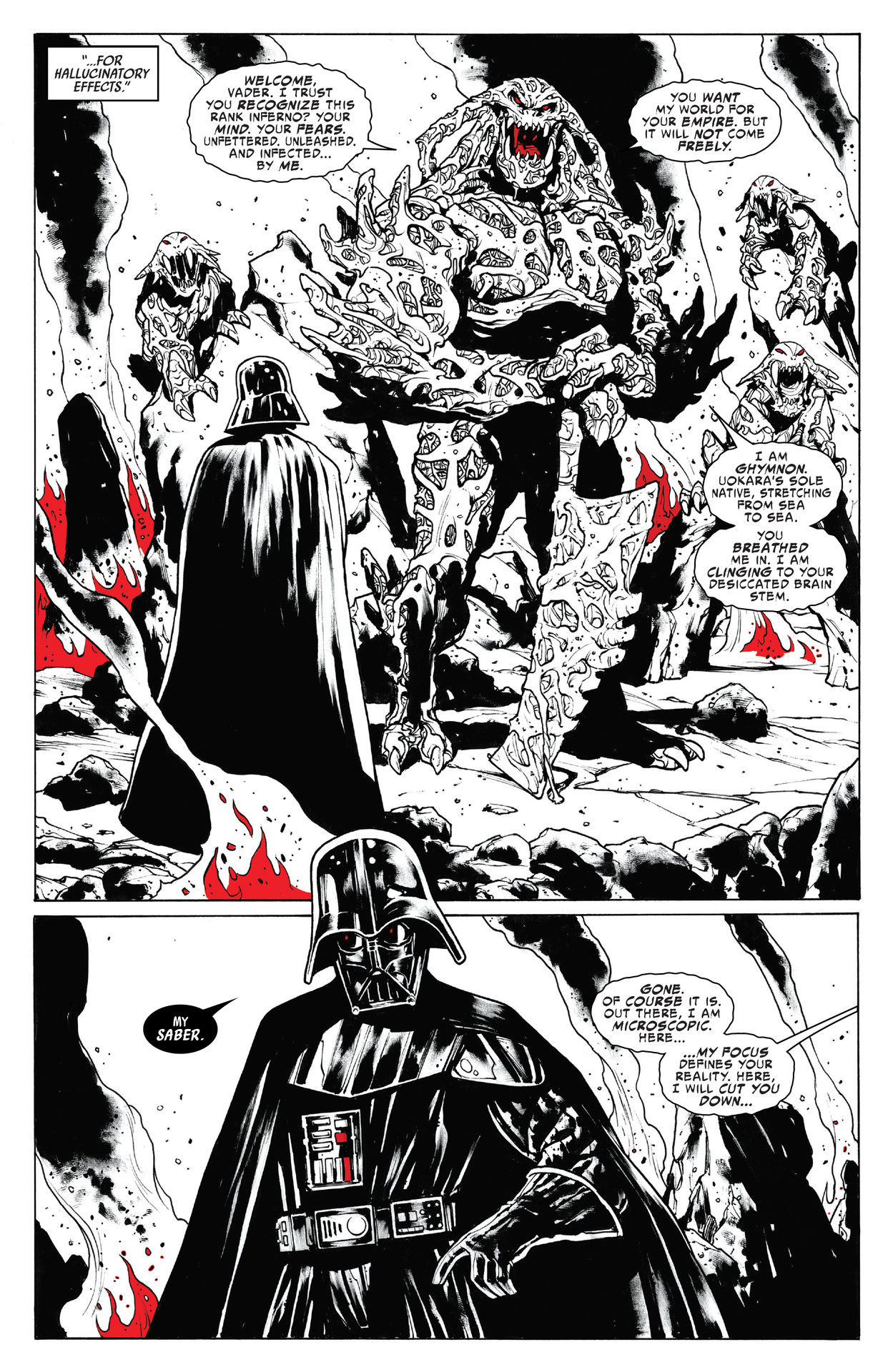 Read online Star Wars: Darth Vader - Black, White & Red comic -  Issue #4 - 12
