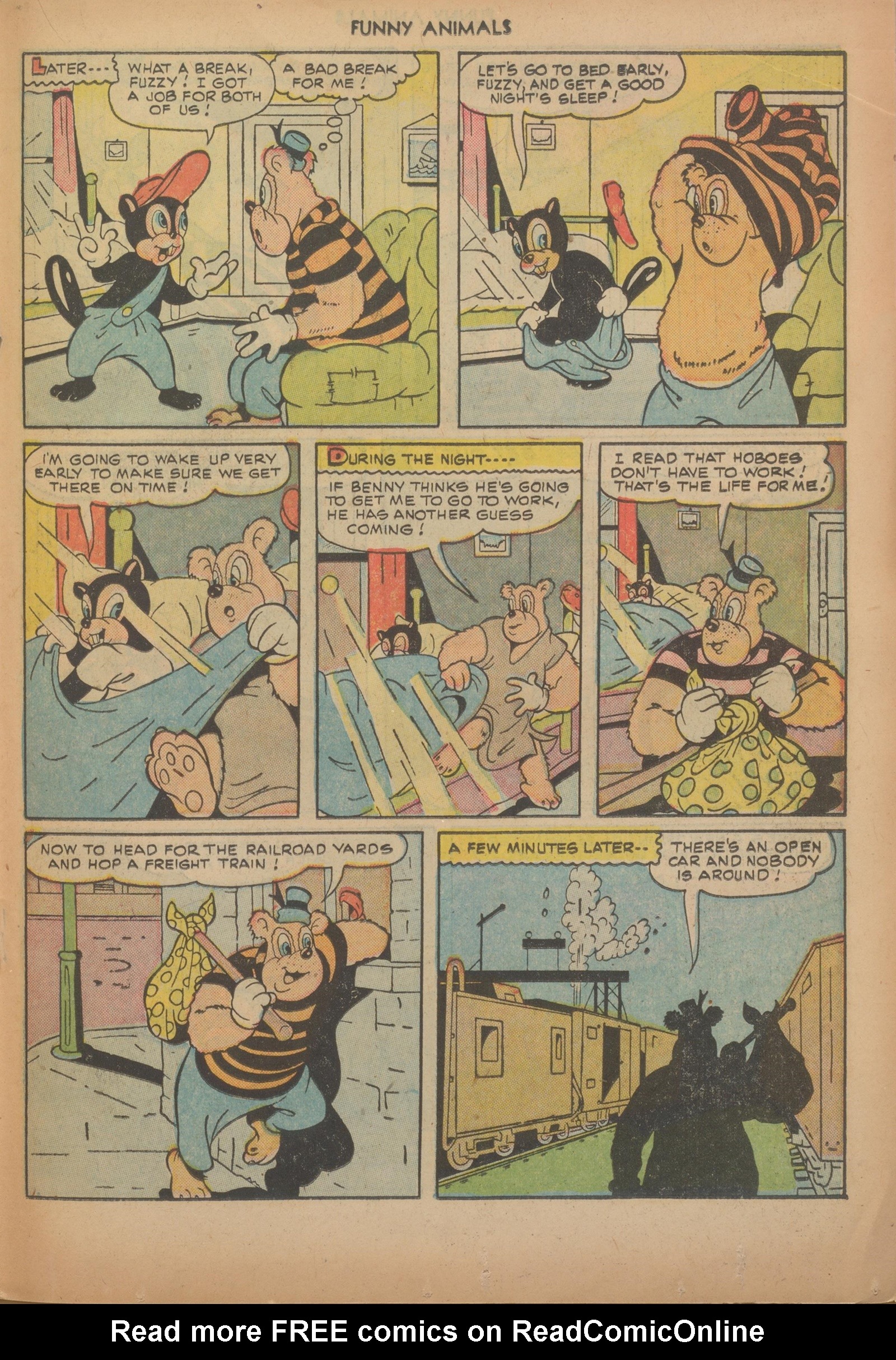 Read online Fawcett's Funny Animals comic -  Issue #67 - 19