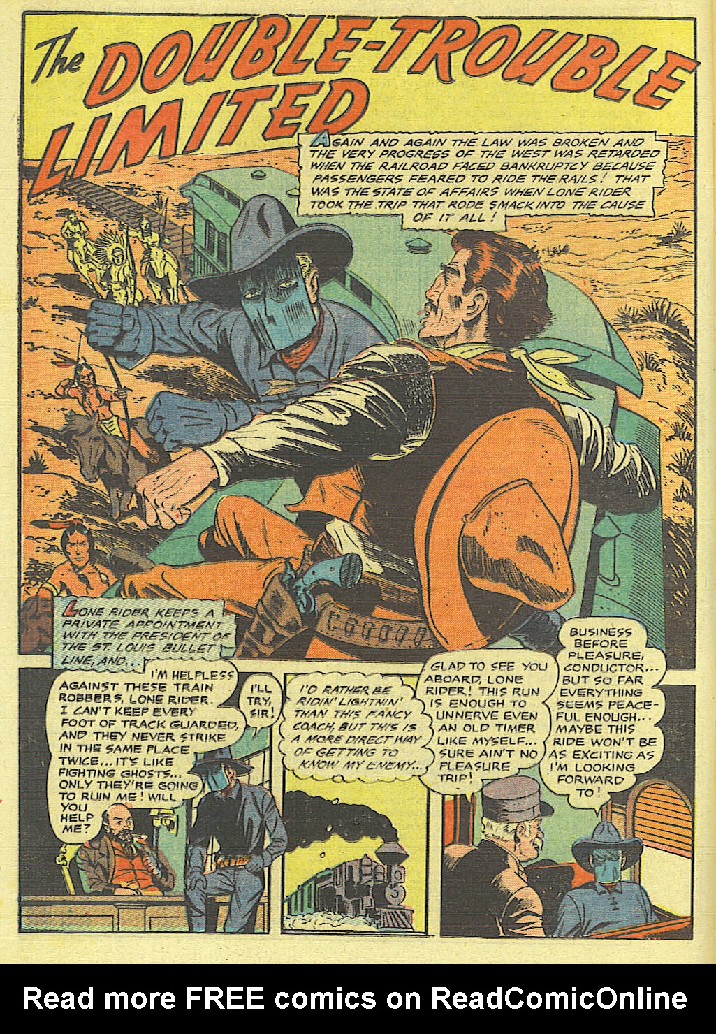 Read online The Lone Rider comic -  Issue #26 - 30